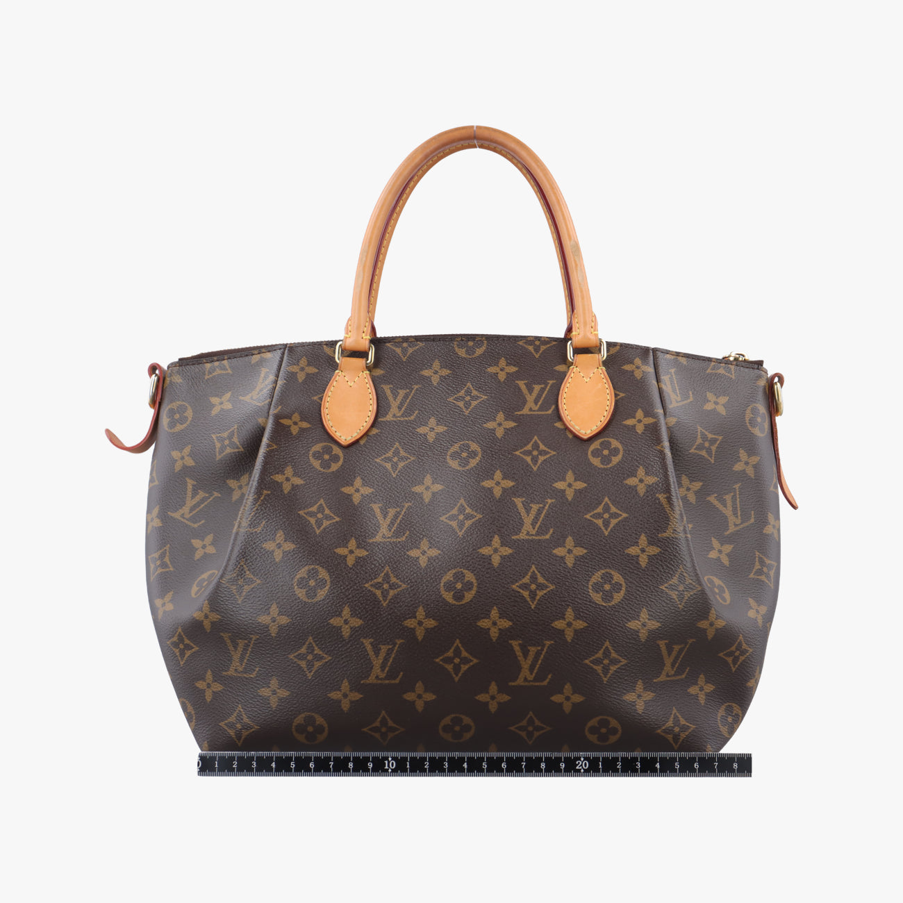 Secondhand Louis Vuitton TURENNE MM Brown Monogram Canvas M48814 shoulderbag | stylenewstar