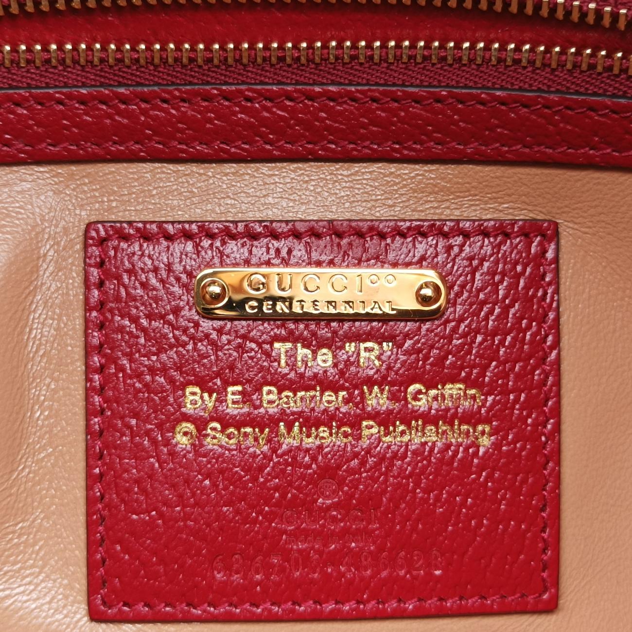 Pre-owned Gucci The Hacker Project Jackie 1961 Multicolour canvas x leather 636706 shoulderbag | stylenewstar