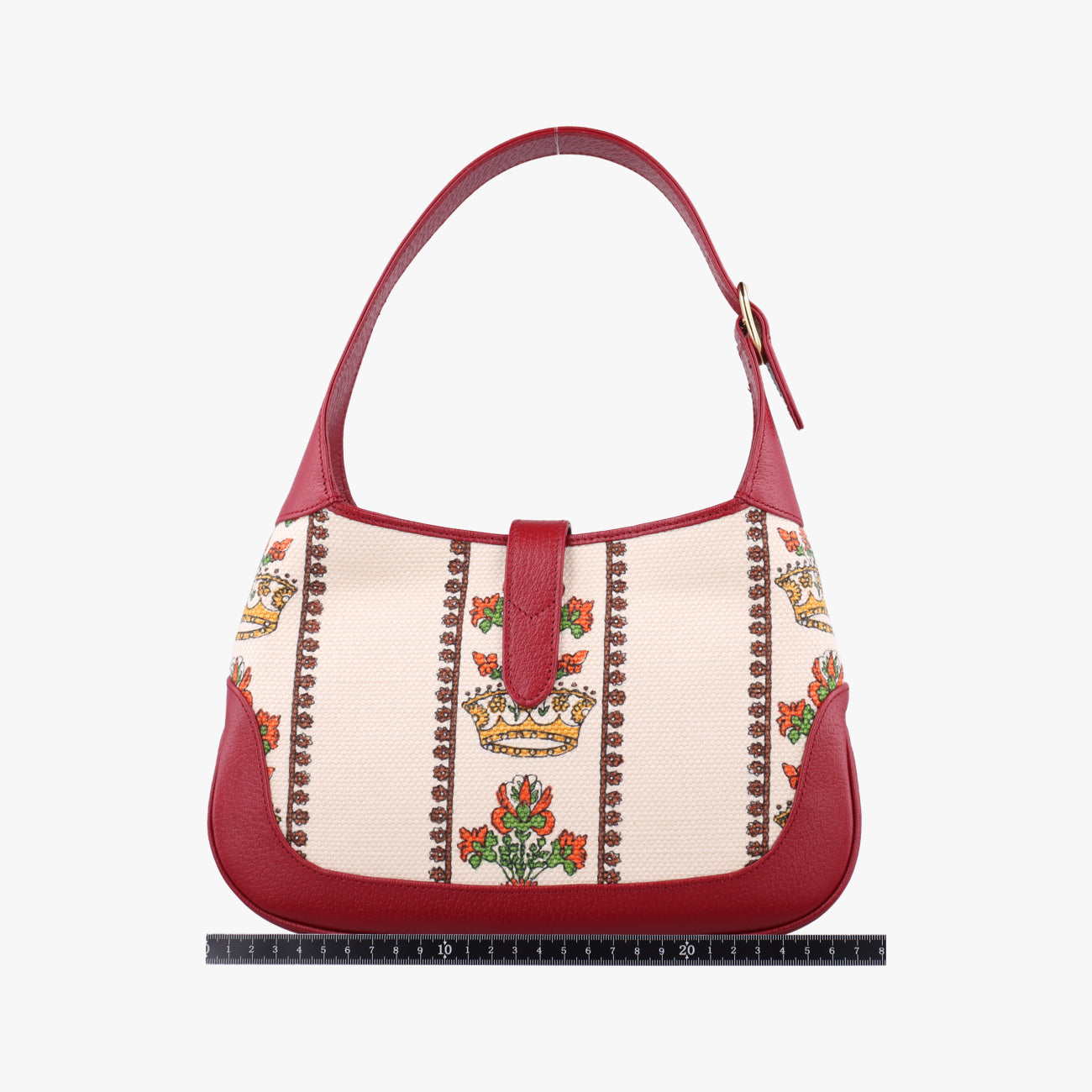 Pre-owned Gucci The Hacker Project Jackie 1961 Multicolour canvas x leather 636706 shoulderbag | stylenewstar