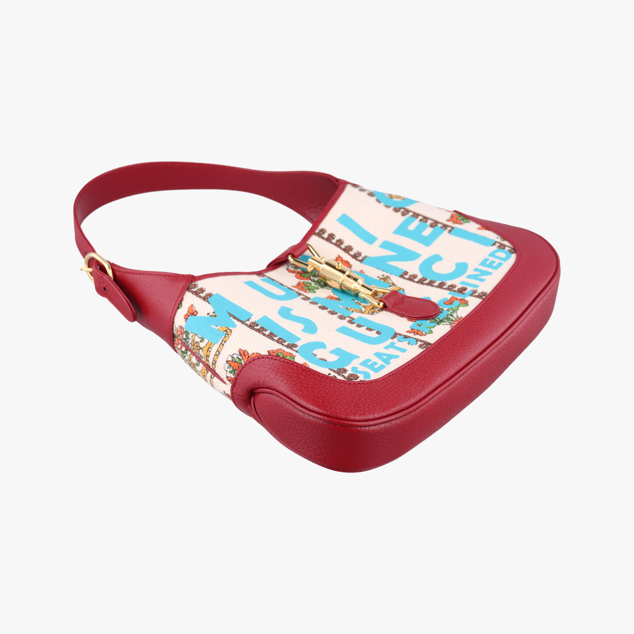 Pre-owned Gucci The Hacker Project Jackie 1961 Multicolour canvas x leather 636706 shoulderbag | stylenewstar