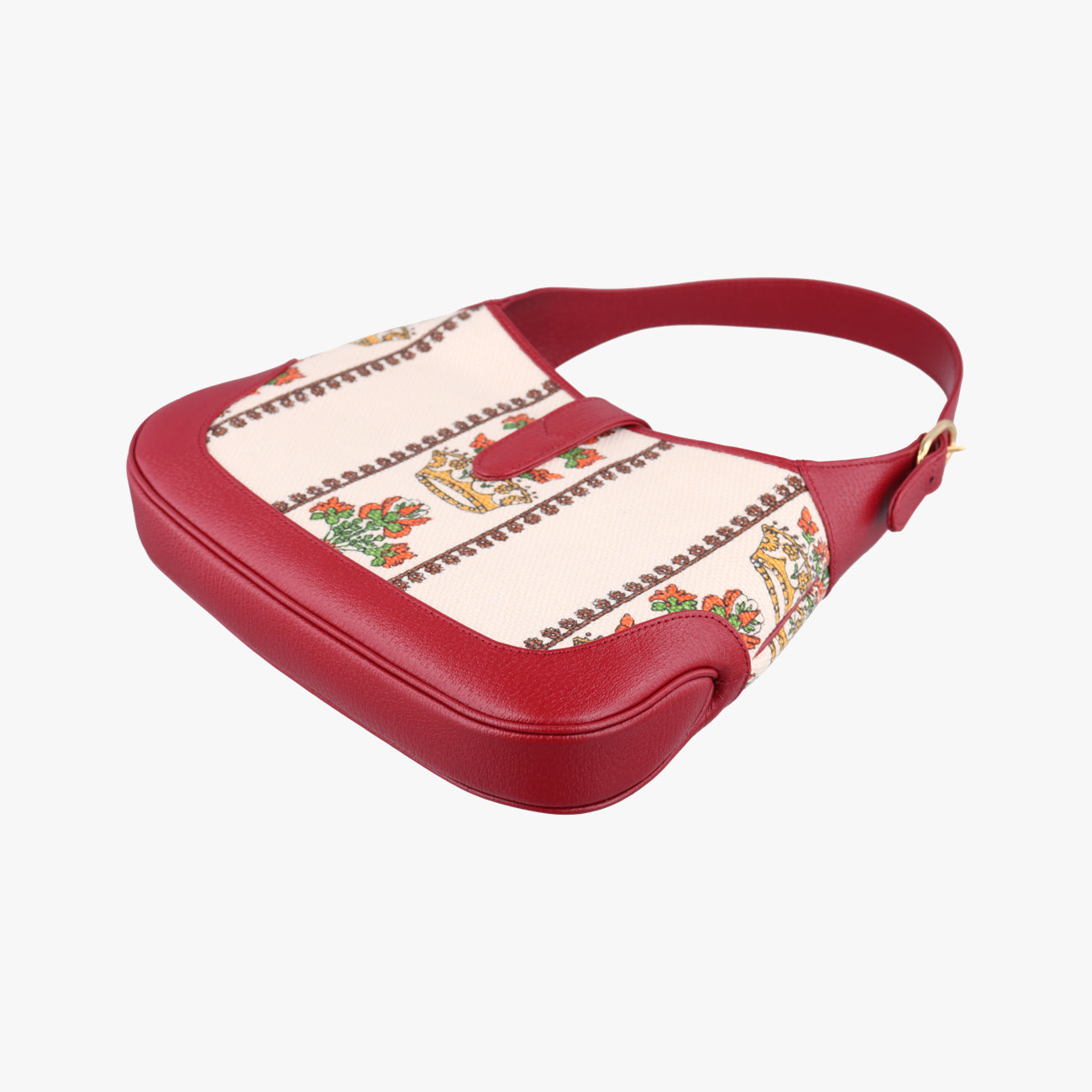 Pre-owned Gucci The Hacker Project Jackie 1961 Multicolour canvas x leather 636706 shoulderbag | stylenewstar