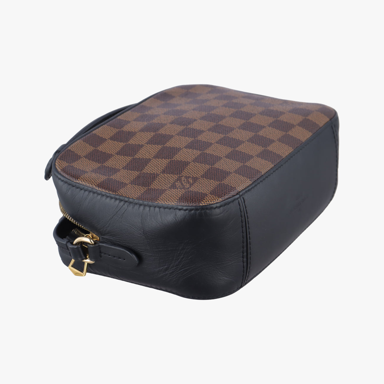 Pre-owned Louis Vuitton SANTA MONICA EBENE×Noir Damier Canvas N40189 shoulderbag | stylenewstar