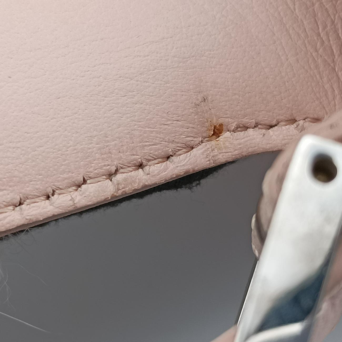 Secondhand Fendi BAGUETTE Pink×multicolor Leather 8BR600 handbag | stylenewstar