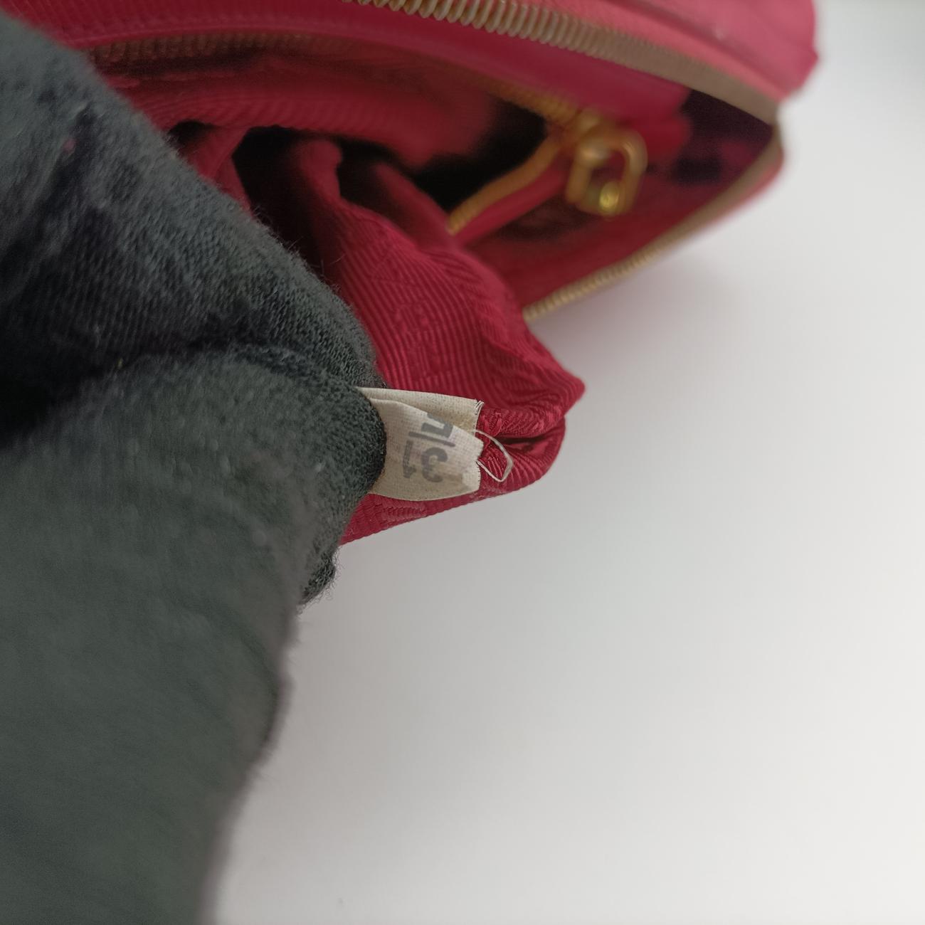 Pre-owned Prada Mini Boston Bowler Pink SAFFIANO Leather BL0823 shoulderbag | stylenewstar