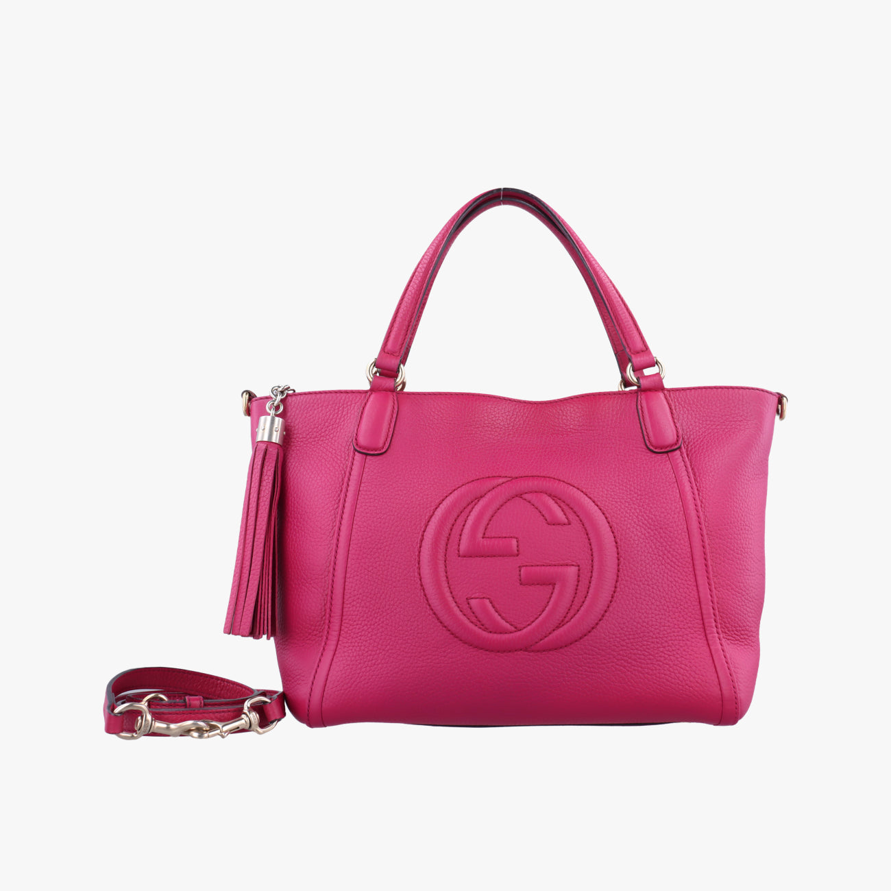 Secondhand Gucci Soho Rose Leather 369176 shoulderbag | stylenewstar