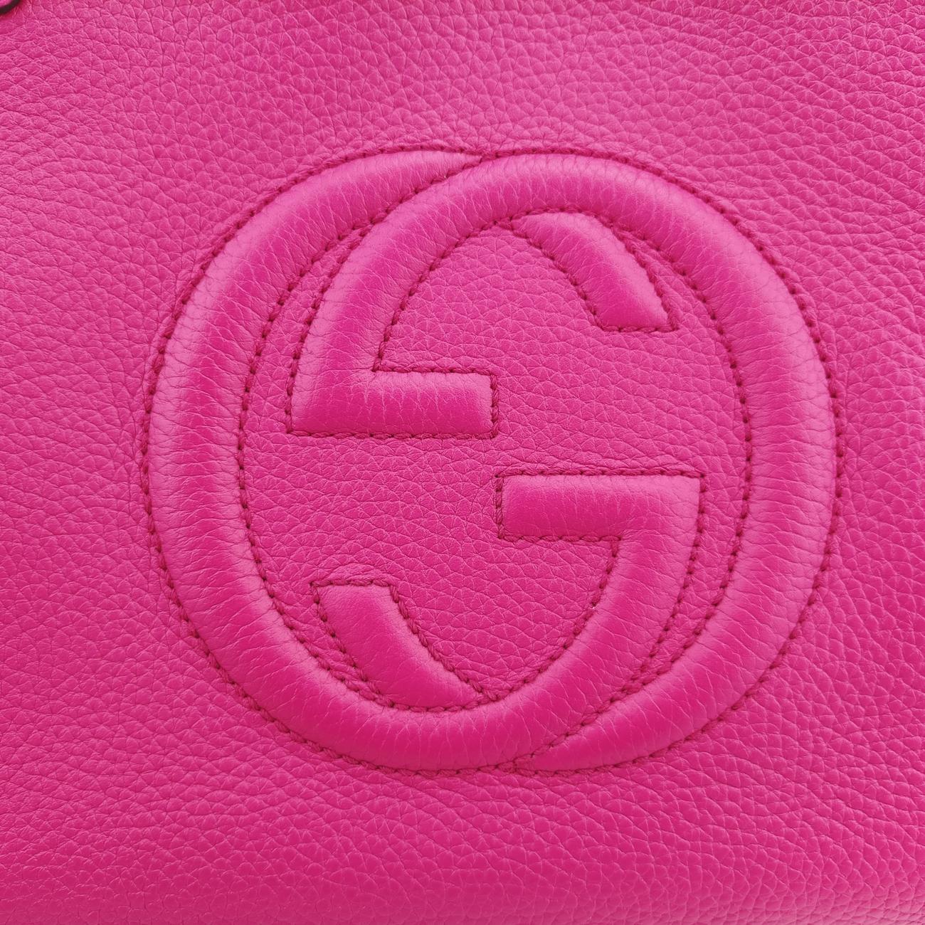 Secondhand Gucci Soho Rose Leather 369176 shoulderbag | stylenewstar