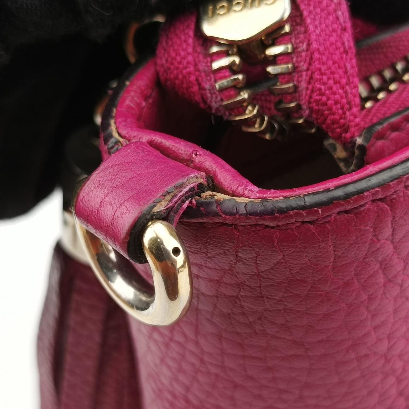 Secondhand Gucci Soho Rose Leather 369176 shoulderbag | stylenewstar