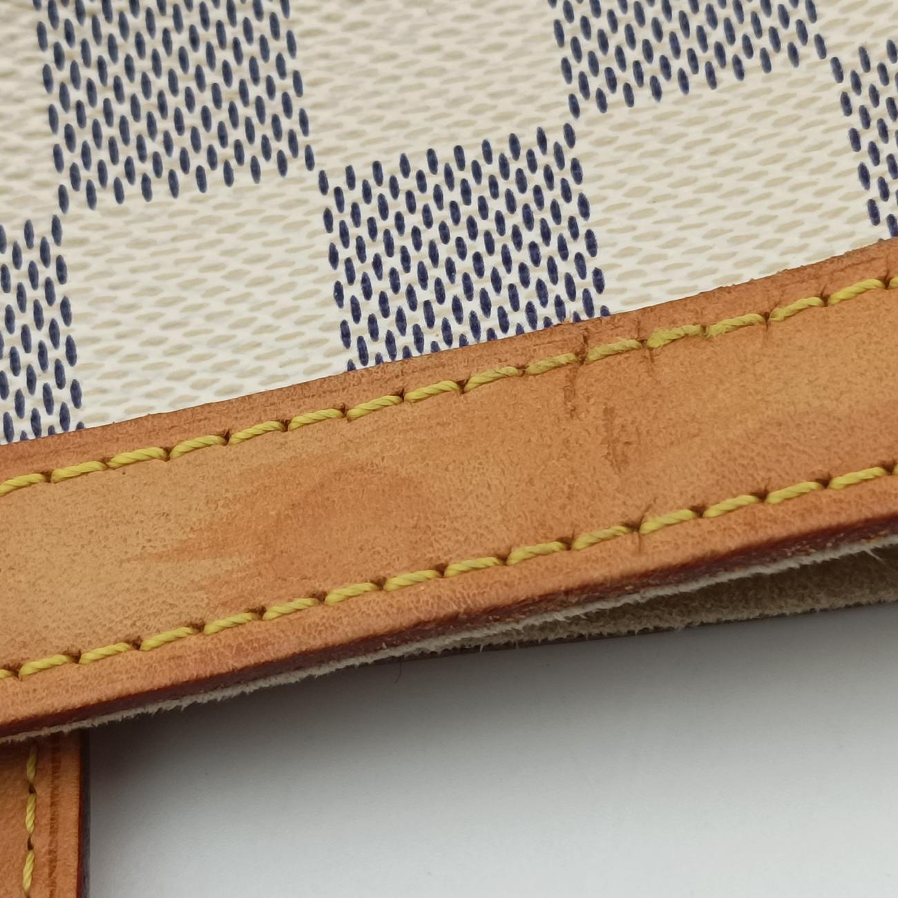 Pre-owned Louis Vuitton HAMPSTEAD PM Azur Damier Canvas N51207 shoulderbag | stylenewstar