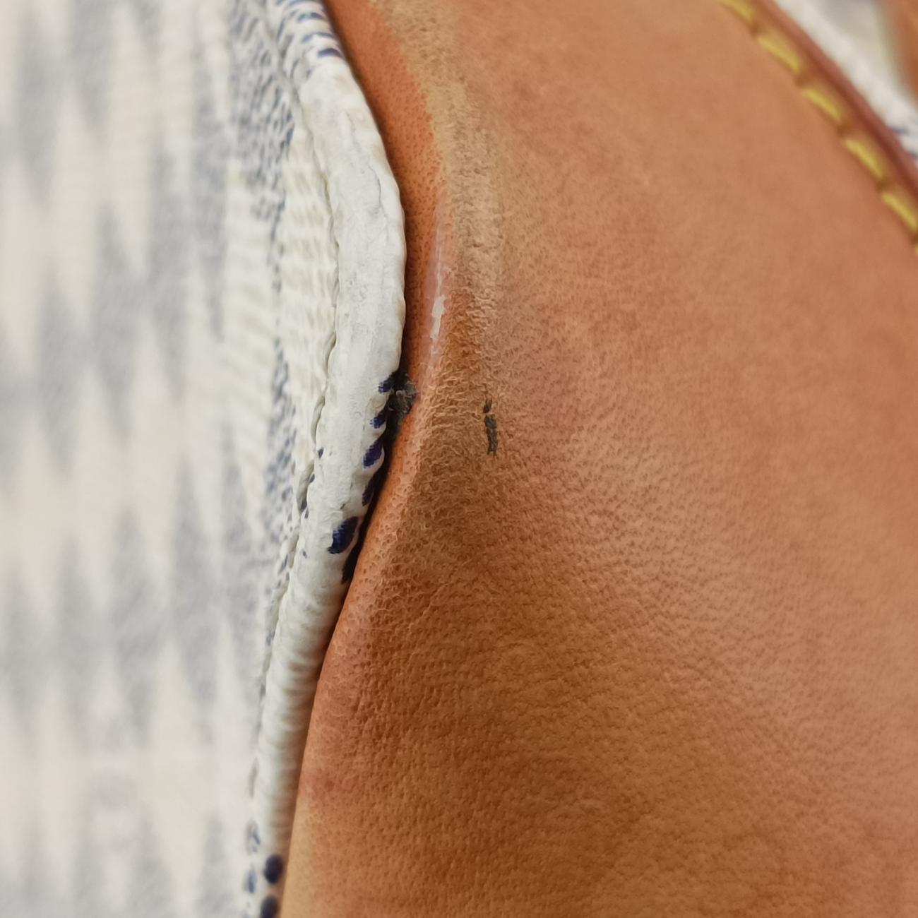 Pre-owned Louis Vuitton HAMPSTEAD PM Azur Damier Canvas N51207 shoulderbag | stylenewstar