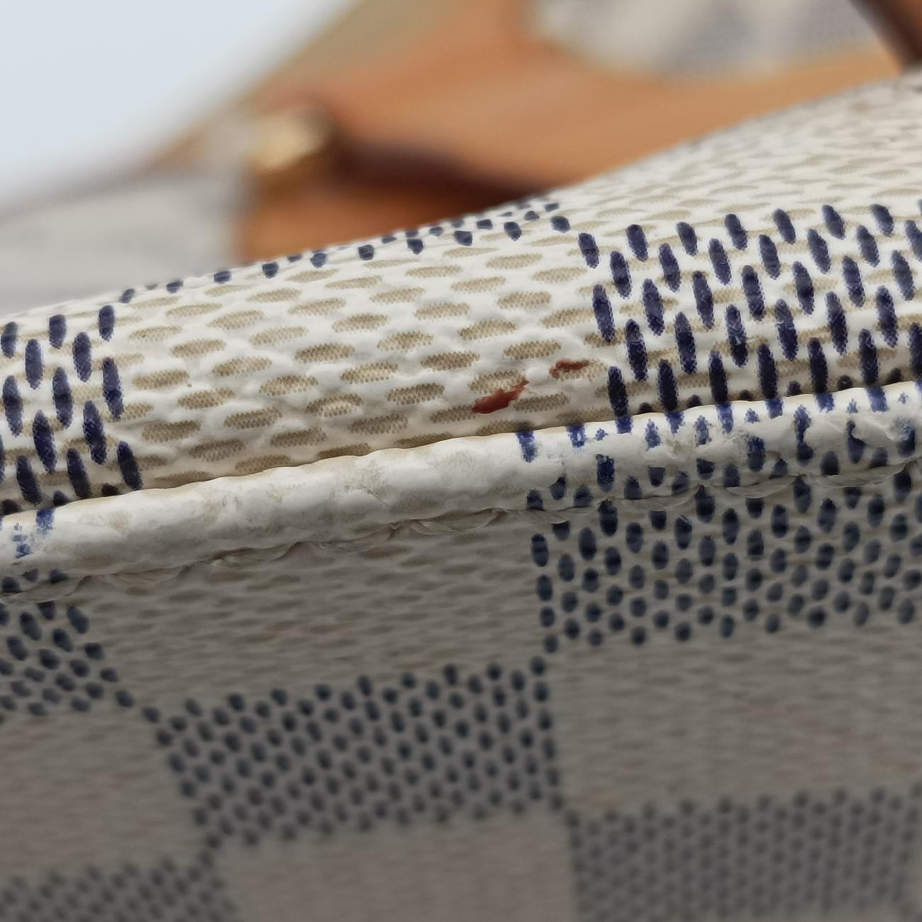 Pre-owned Louis Vuitton HAMPSTEAD PM Azur Damier Canvas N51207 shoulderbag | stylenewstar