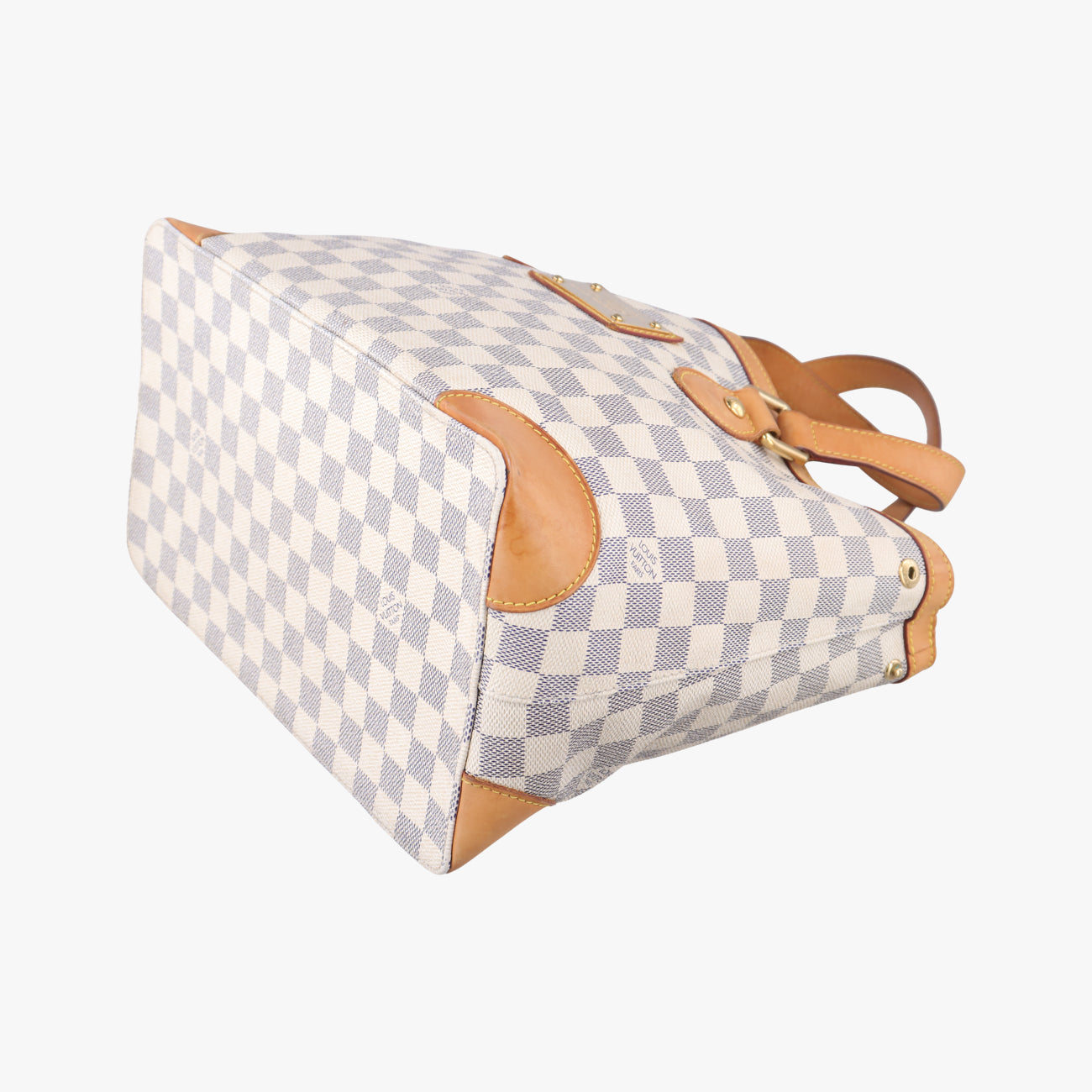 Pre-owned Louis Vuitton HAMPSTEAD PM Azur Damier Canvas N51207 shoulderbag | stylenewstar