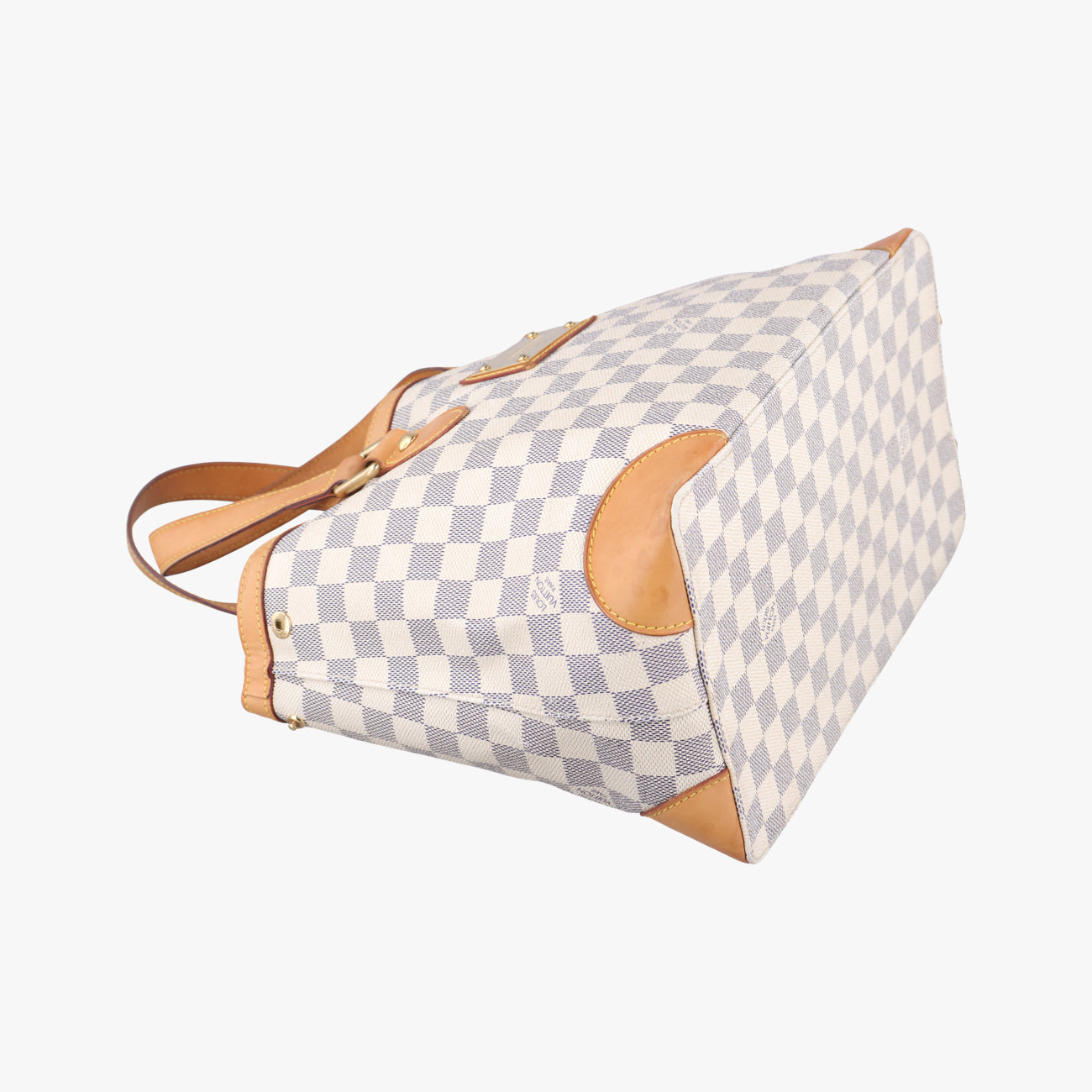 Pre-owned Louis Vuitton HAMPSTEAD PM Azur Damier Canvas N51207 shoulderbag | stylenewstar