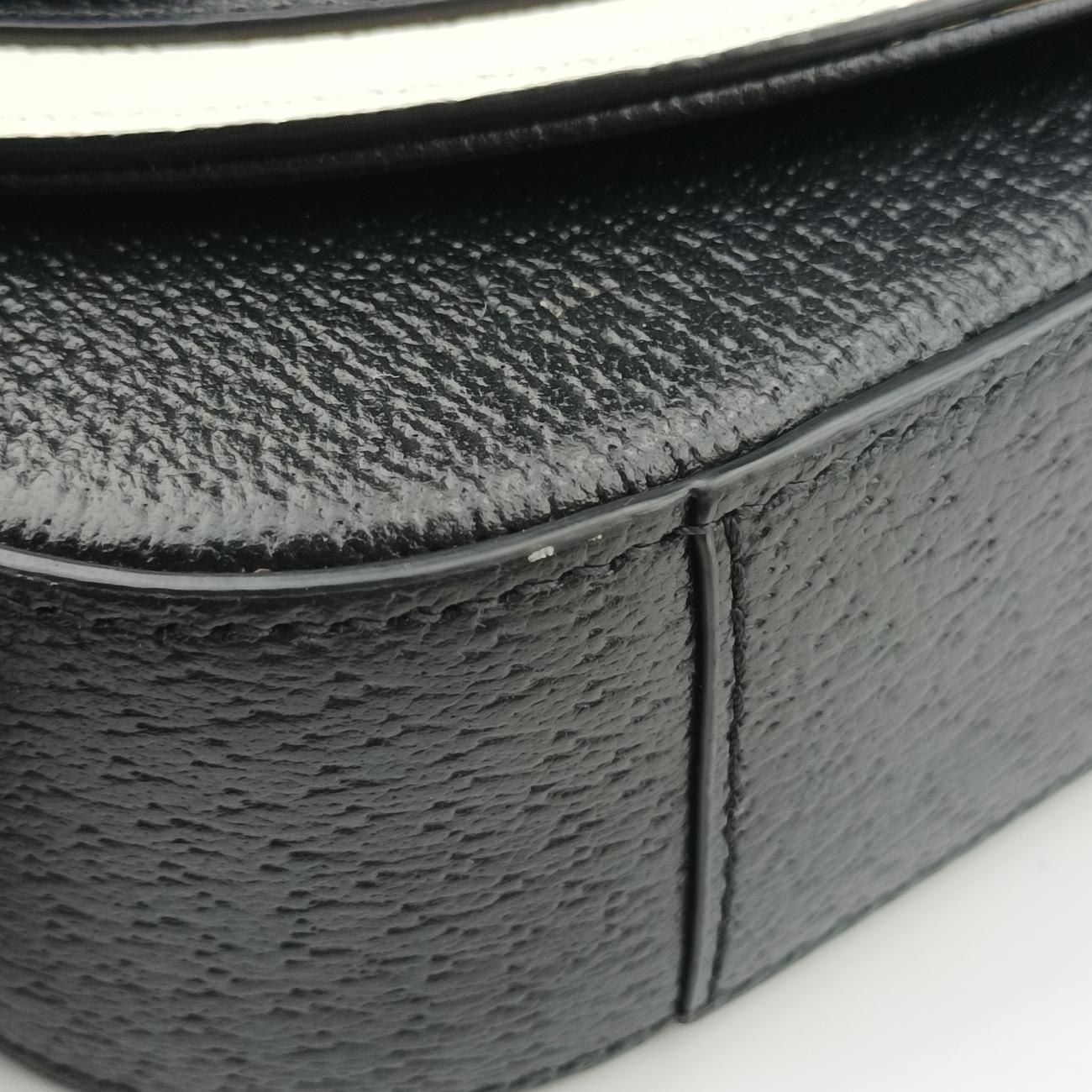 Secondhand Gucci Adidas Collaboration Black×white Leather 727791 shoulderbag | stylenewstar