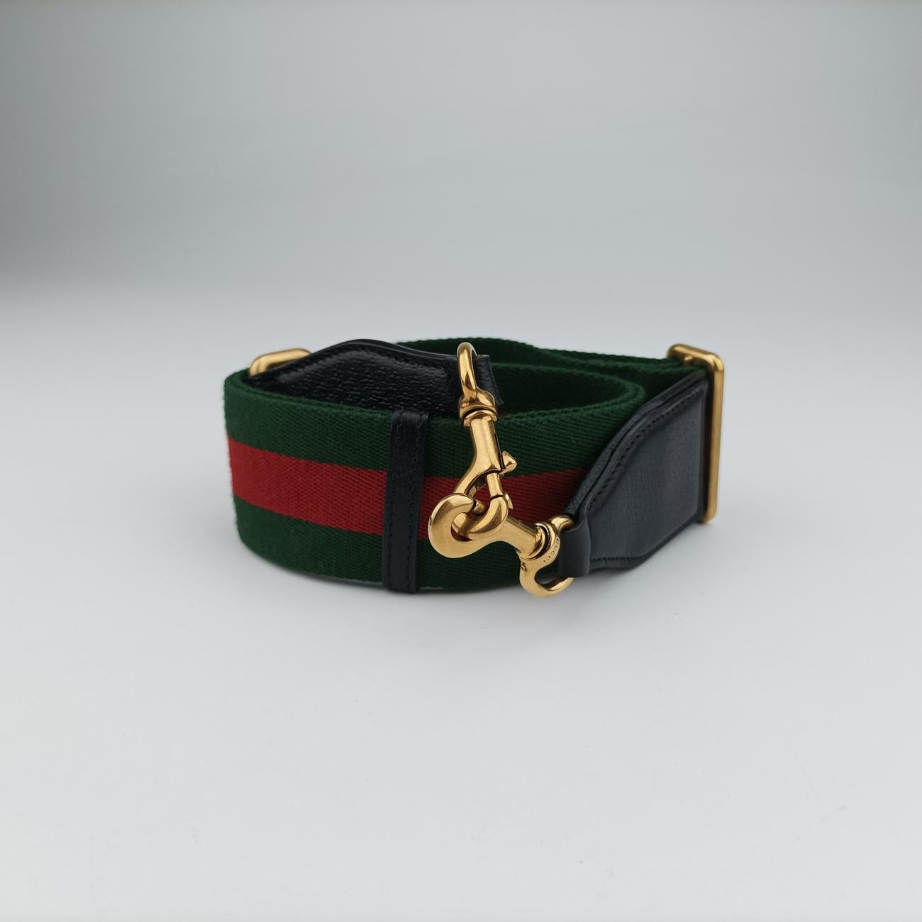 Secondhand Gucci Adidas Collaboration Black×white Leather 727791 shoulderbag | stylenewstar