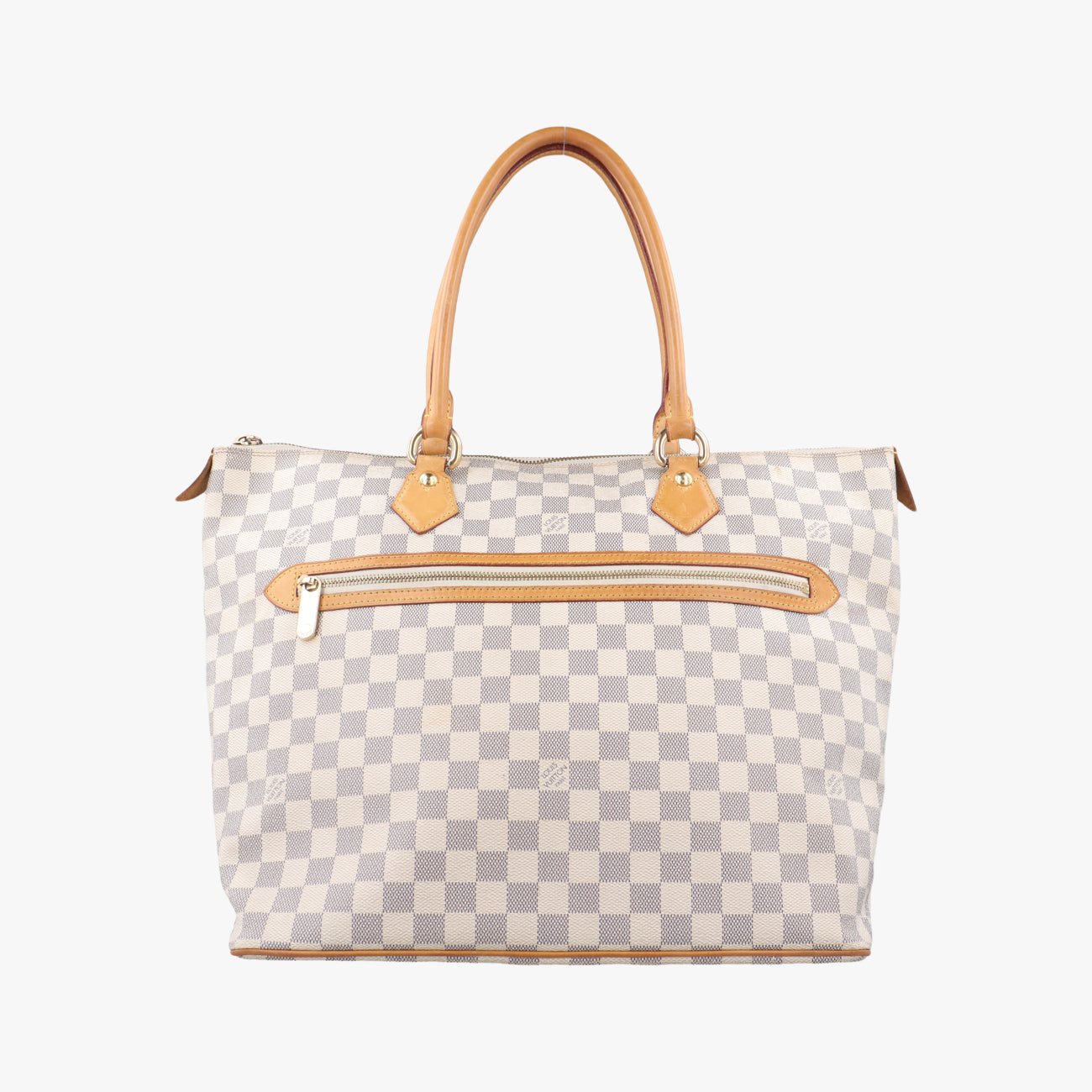 Pre-owned Louis Vuitton Saleya GM Azur Damier Canvas N51184 handbag | stylenewstar