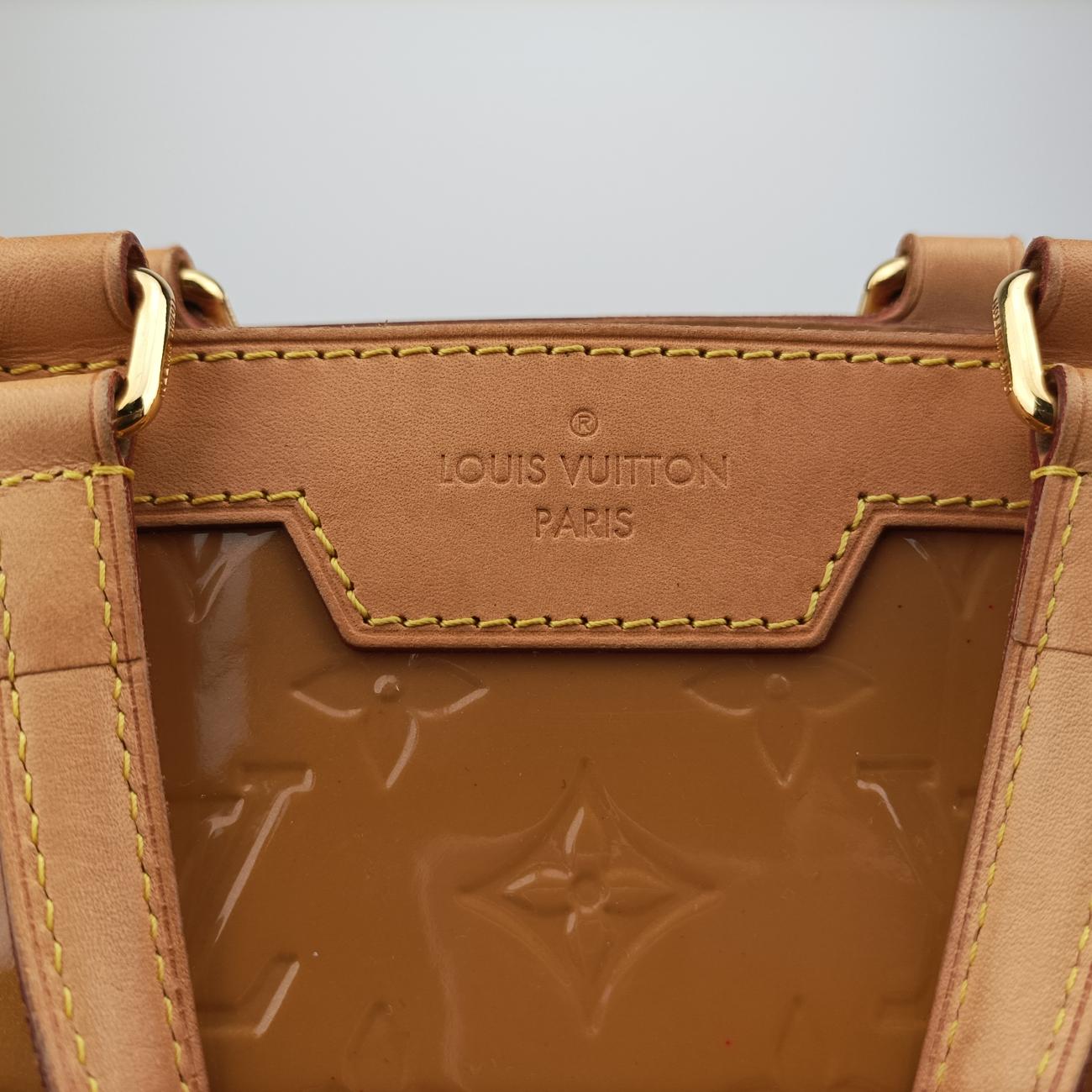 Secondhand Louis Vuitton Bréa MM ROSE VELOURS Vernis M91588 shoulderbag | stylenewstar