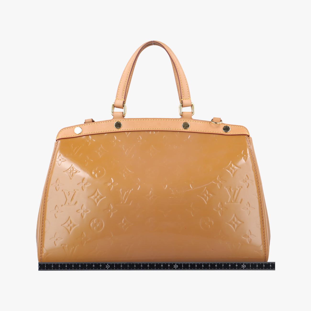 Secondhand Louis Vuitton Bréa MM ROSE VELOURS Vernis M91588 shoulderbag | stylenewstar