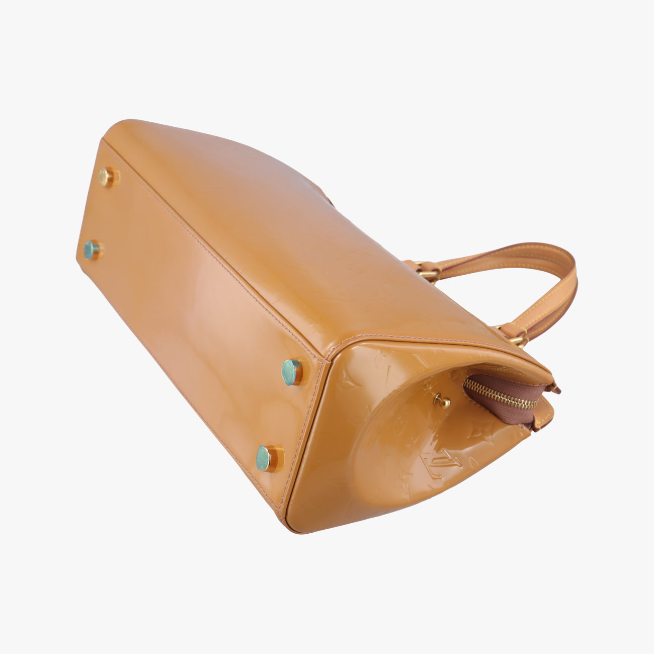 Secondhand Louis Vuitton Bréa MM ROSE VELOURS Vernis M91588 shoulderbag | stylenewstar