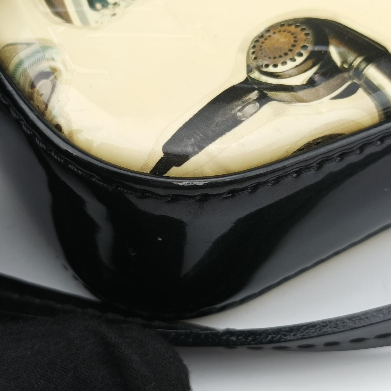 Pre-owned Louis Vuitton Pochette Accessoires Sticker White×multicolor Vernis M90928 handbag | stylenewstar