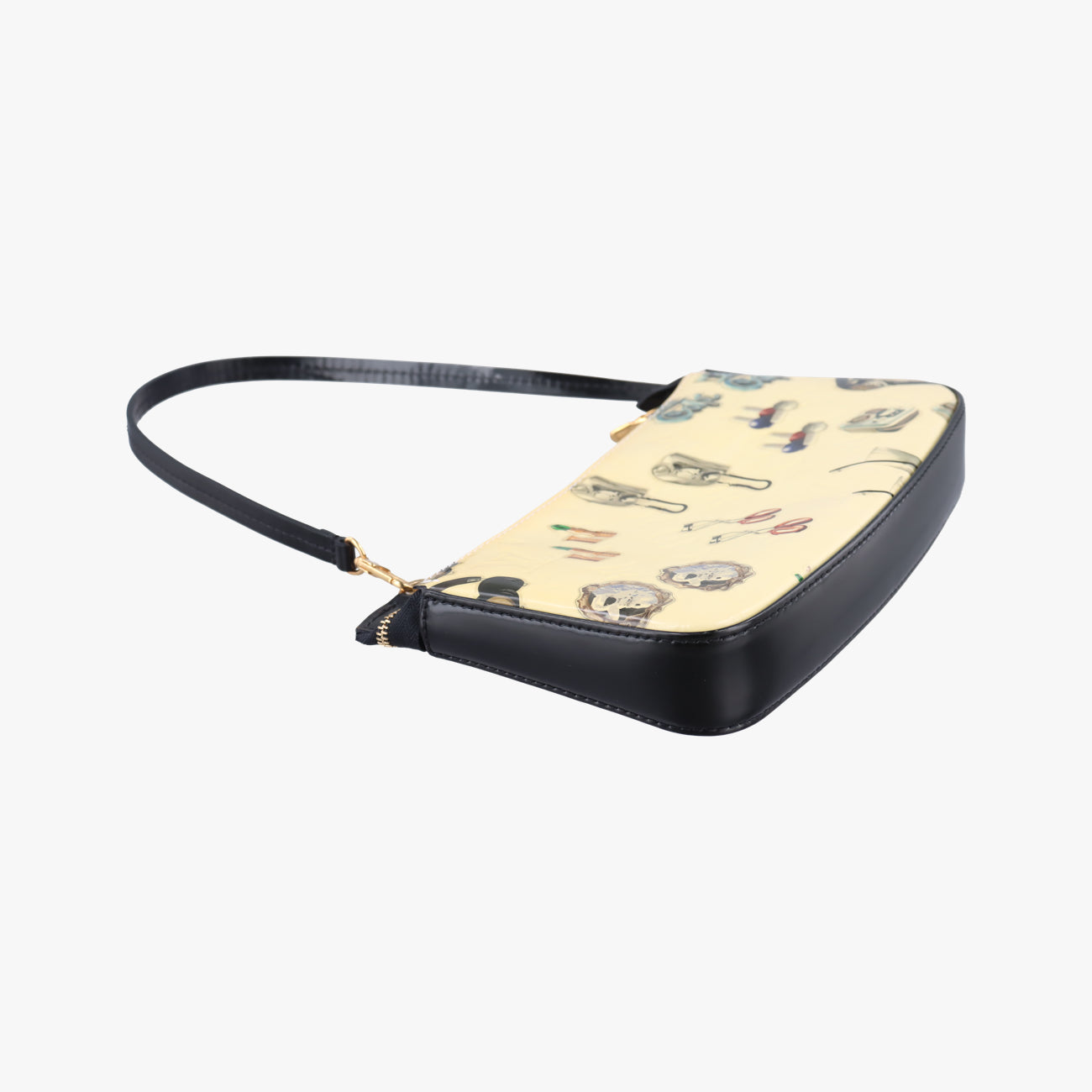 Pre-owned Louis Vuitton Pochette Accessoires Sticker White×multicolor Vernis M90928 handbag | stylenewstar