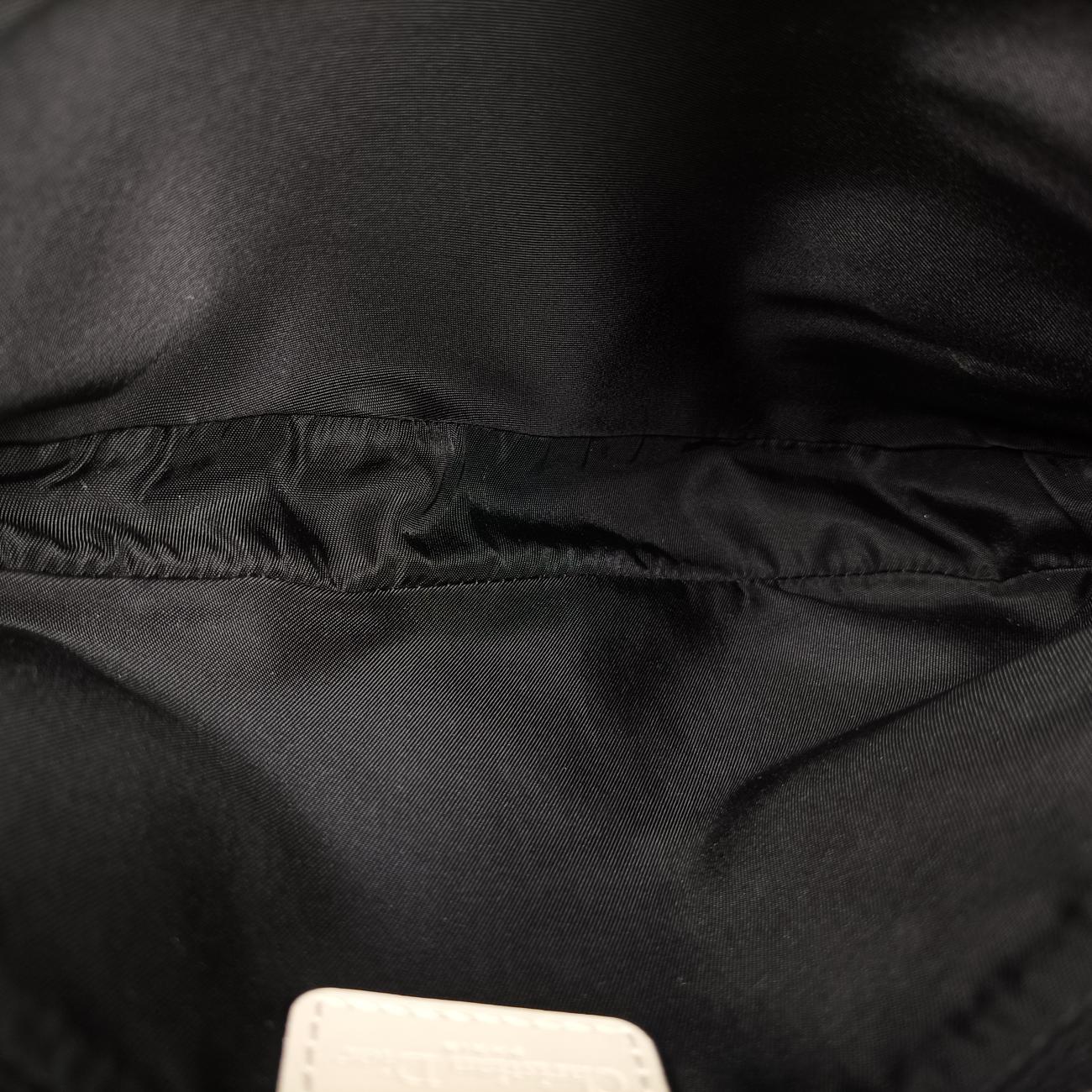 Pre-owned Christian Dior Saddle Black x Gray x White Jacquard  handbag | stylenewstar