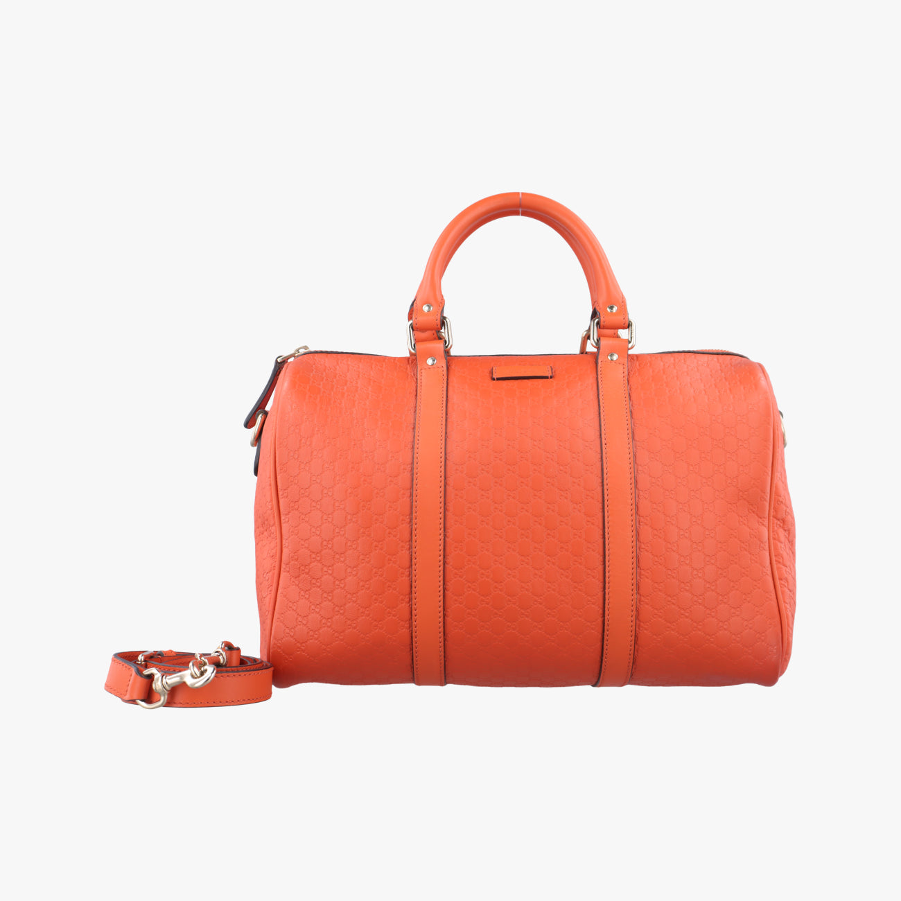 Pre-owned Gucci Microguccissima Orange Leather 449646 shoulderbag | stylenewstar
