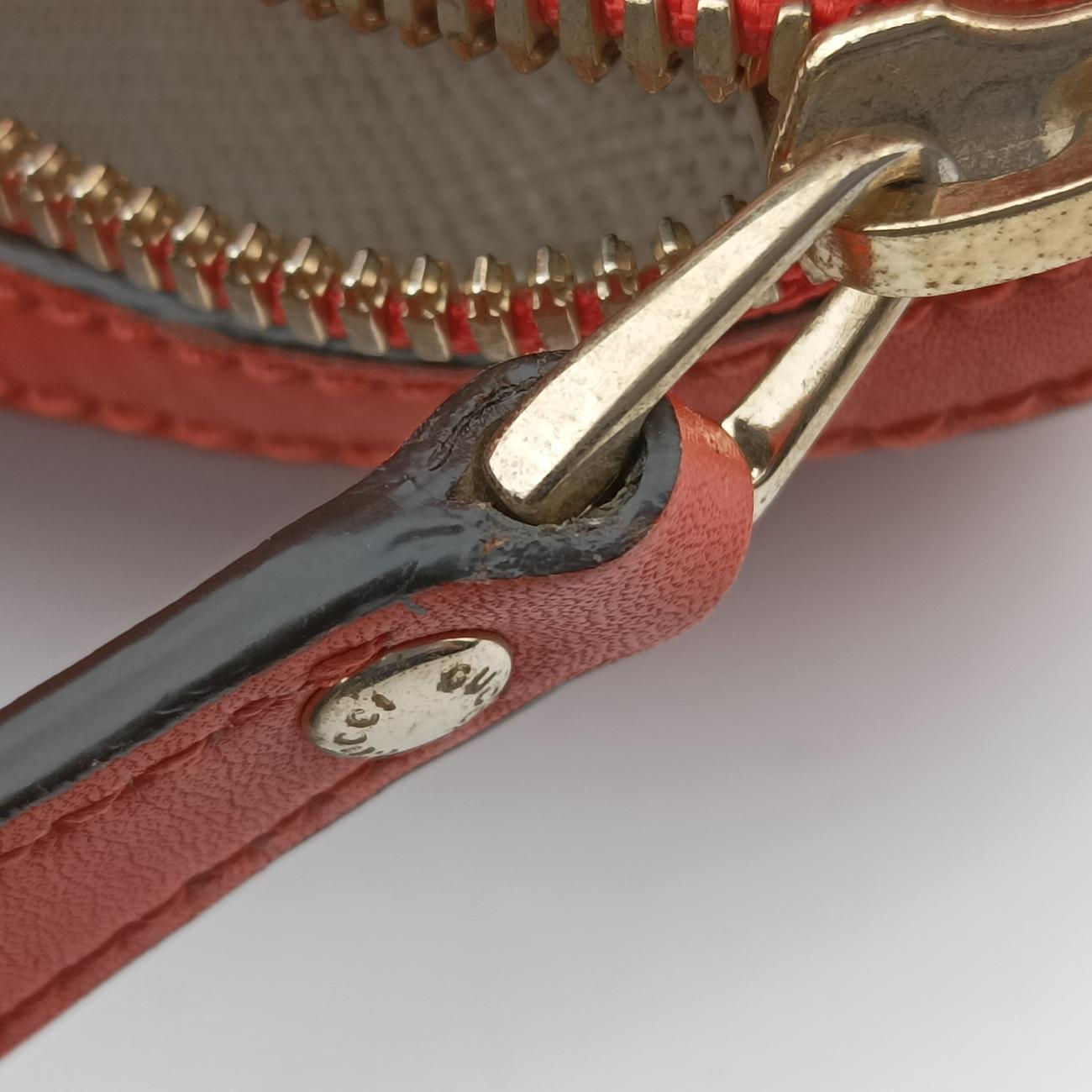 Pre-owned Gucci Microguccissima Orange Leather 449646 shoulderbag | stylenewstar