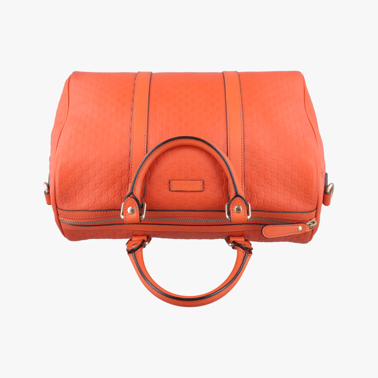 Pre-owned Gucci Microguccissima Orange Leather 449646 shoulderbag | stylenewstar