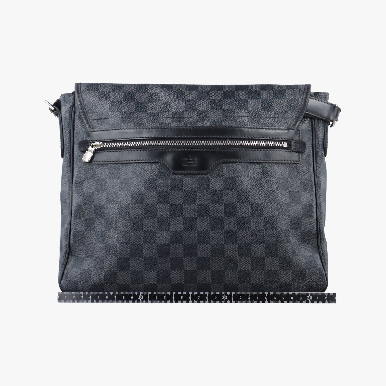 Vintage Louis Vuitton DANIEL MM Noir Damier GRAPHITE N58029 shoulderbag | stylenewstar
