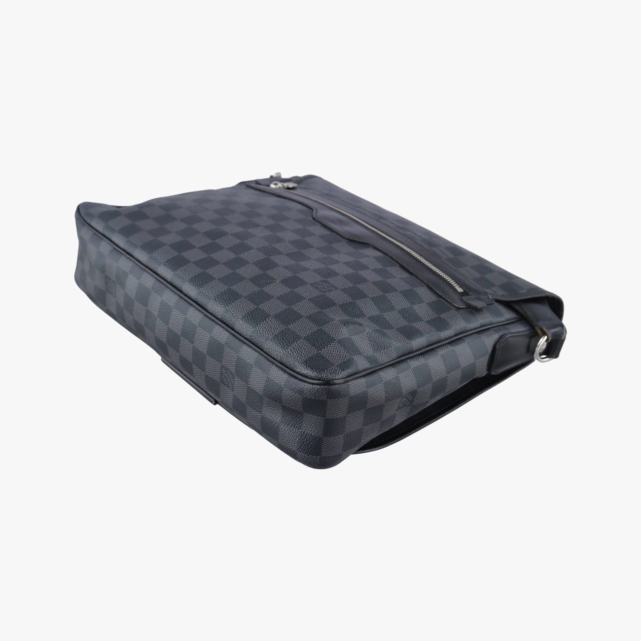 Vintage Louis Vuitton DANIEL MM Noir Damier GRAPHITE N58029 shoulderbag | stylenewstar