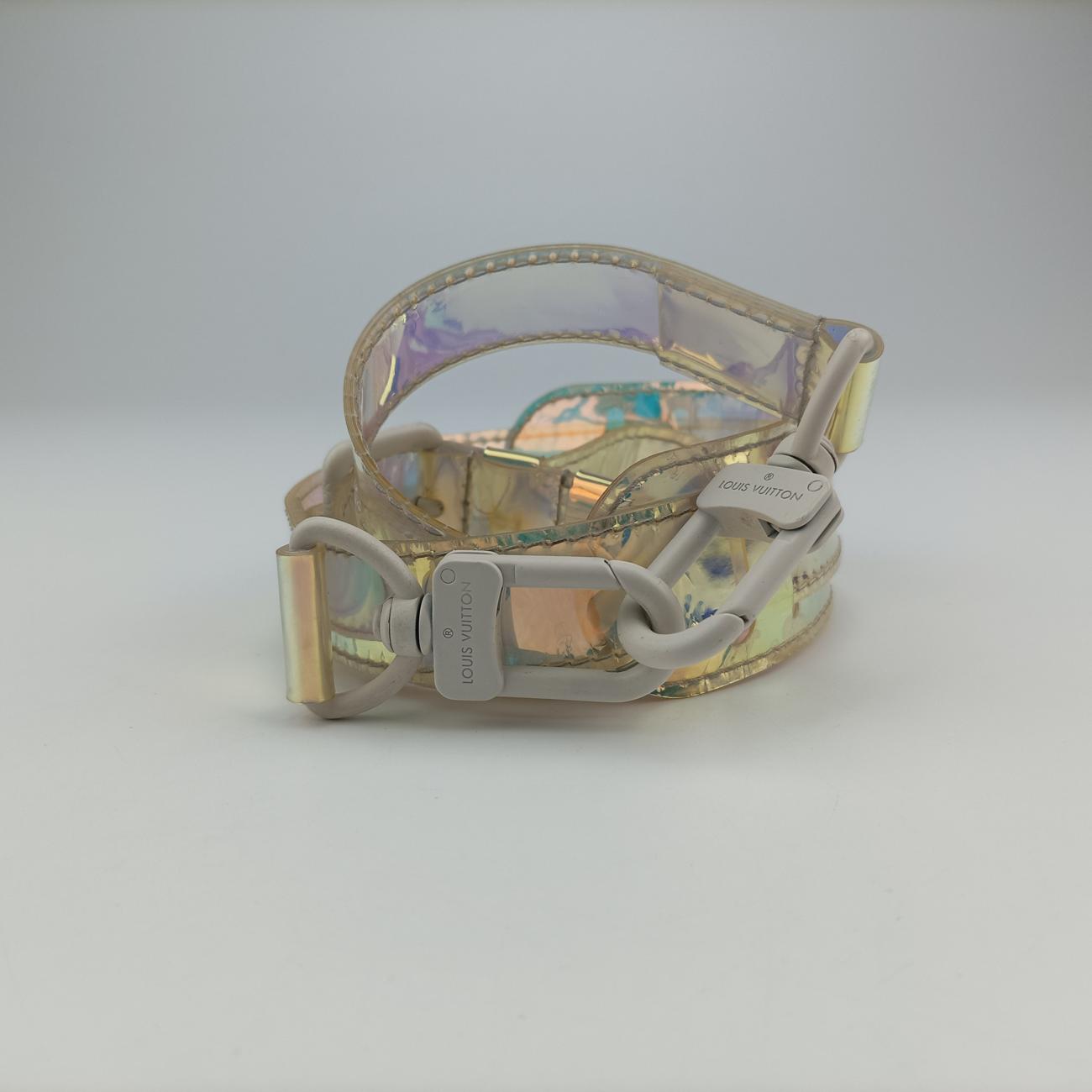 Pre-owned Louis Vuitton Keepall Bandouliere 50 aurora Monogram Prism M53271 shoulderbag | stylenewstar