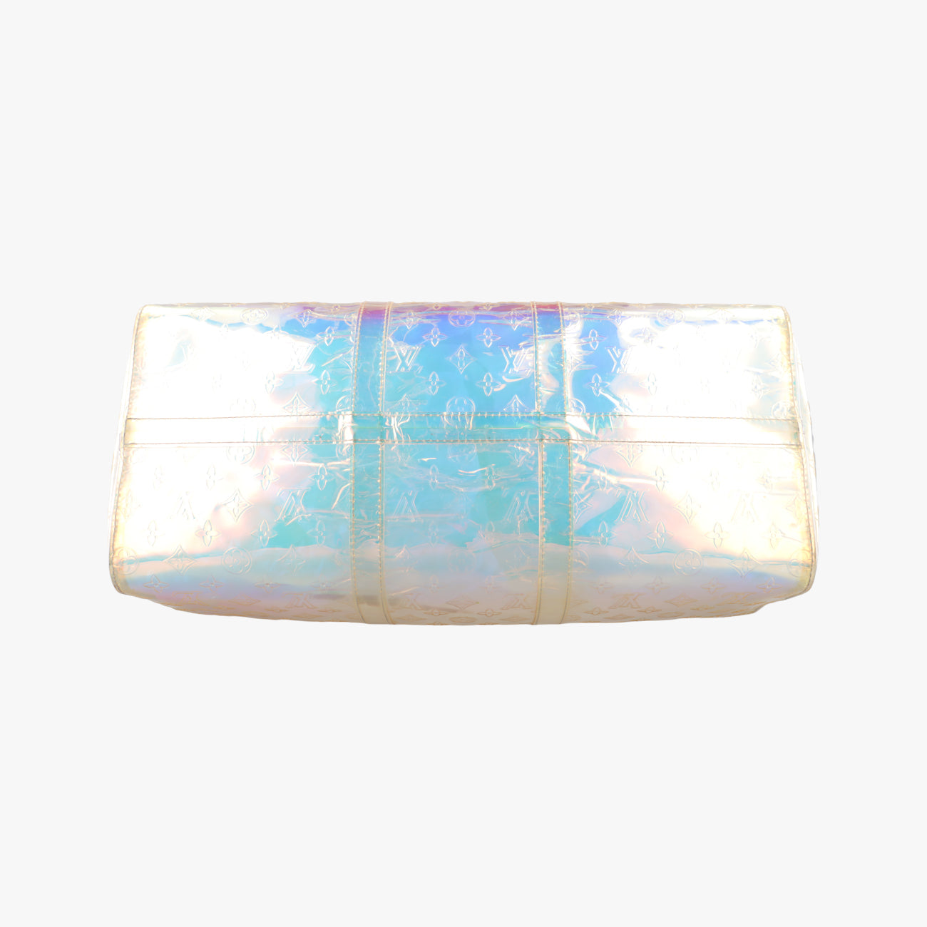 Pre-owned Louis Vuitton Keepall Bandouliere 50 aurora Monogram Prism M53271 shoulderbag | stylenewstar