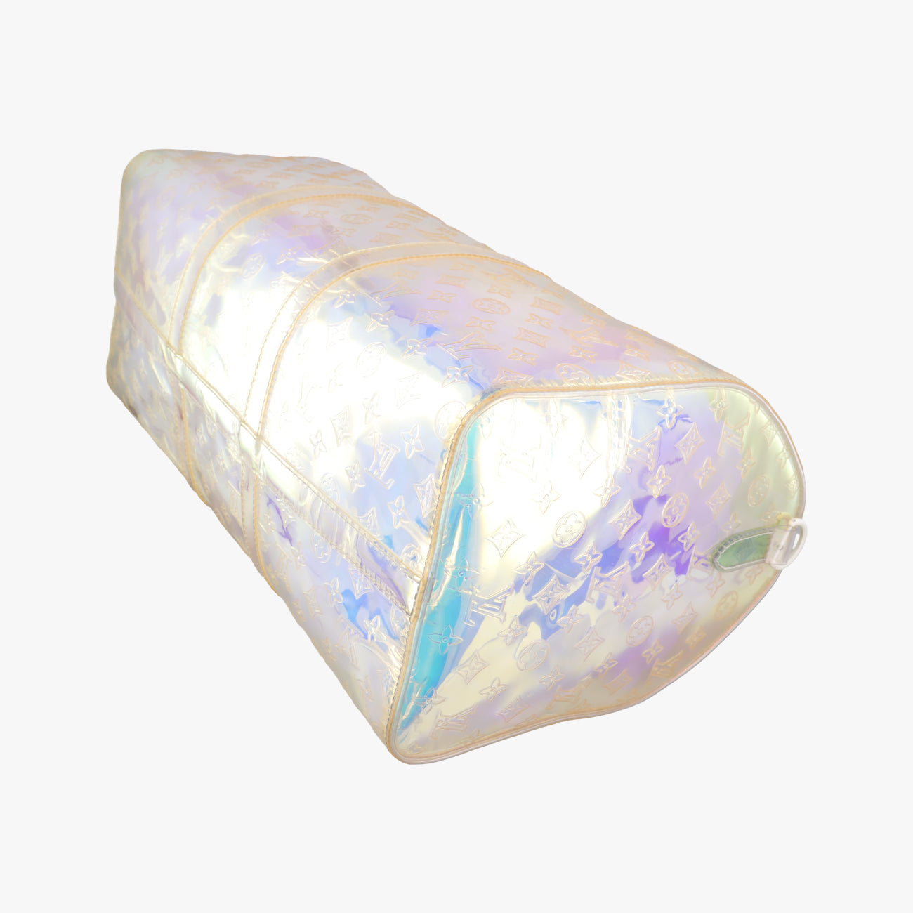 Pre-owned Louis Vuitton Keepall Bandouliere 50 aurora Monogram Prism M53271 shoulderbag | stylenewstar