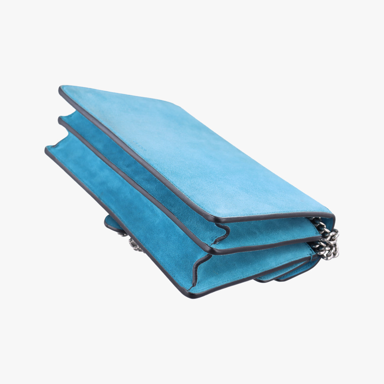 Pre-owned Gucci Dionysus Blue×Multicolour Suede 400249 shoulderbag | stylenewstar