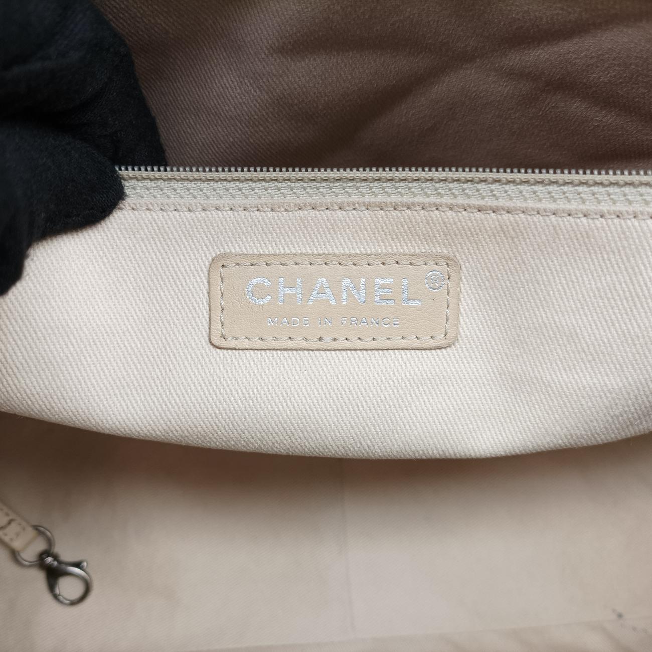 Vintage Chanel 2.55 Shopper tote Gold Brown Leather A50976 shoulderbag | stylenewstar