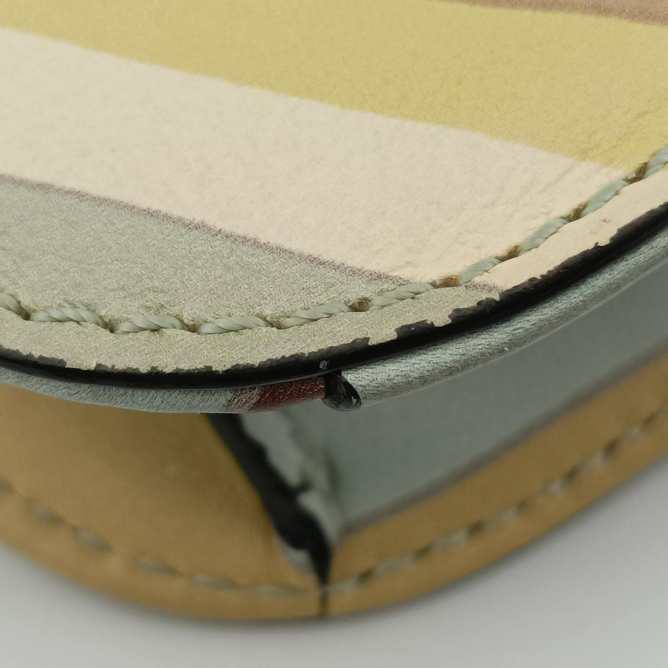 Pre-owned Valentino Rockstud Glam Lock Multicolour Leather  shoulderbag | stylenewstar