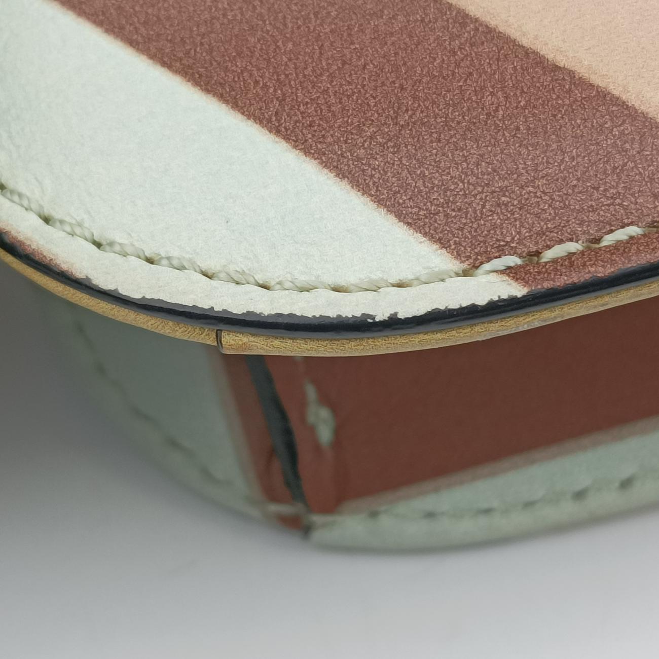 Pre-owned Valentino Rockstud Glam Lock Multicolour Leather  shoulderbag | stylenewstar