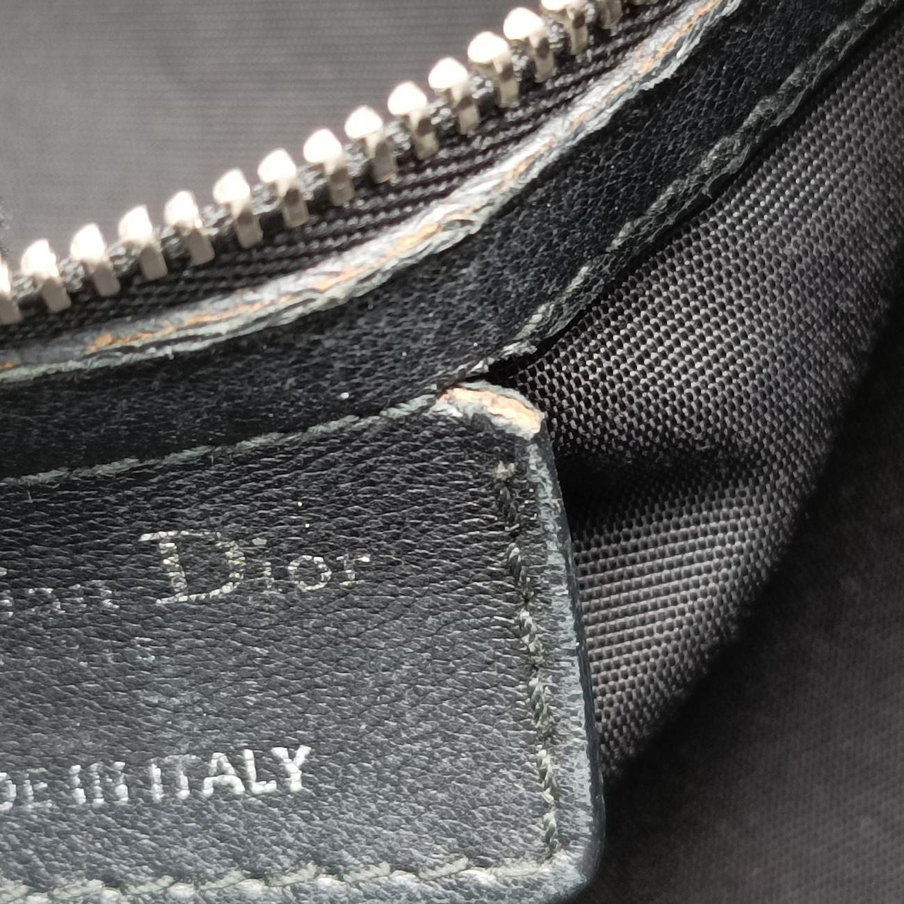 Pre-owned Christian Dior granville Black lambskin  handbag | stylenewstar