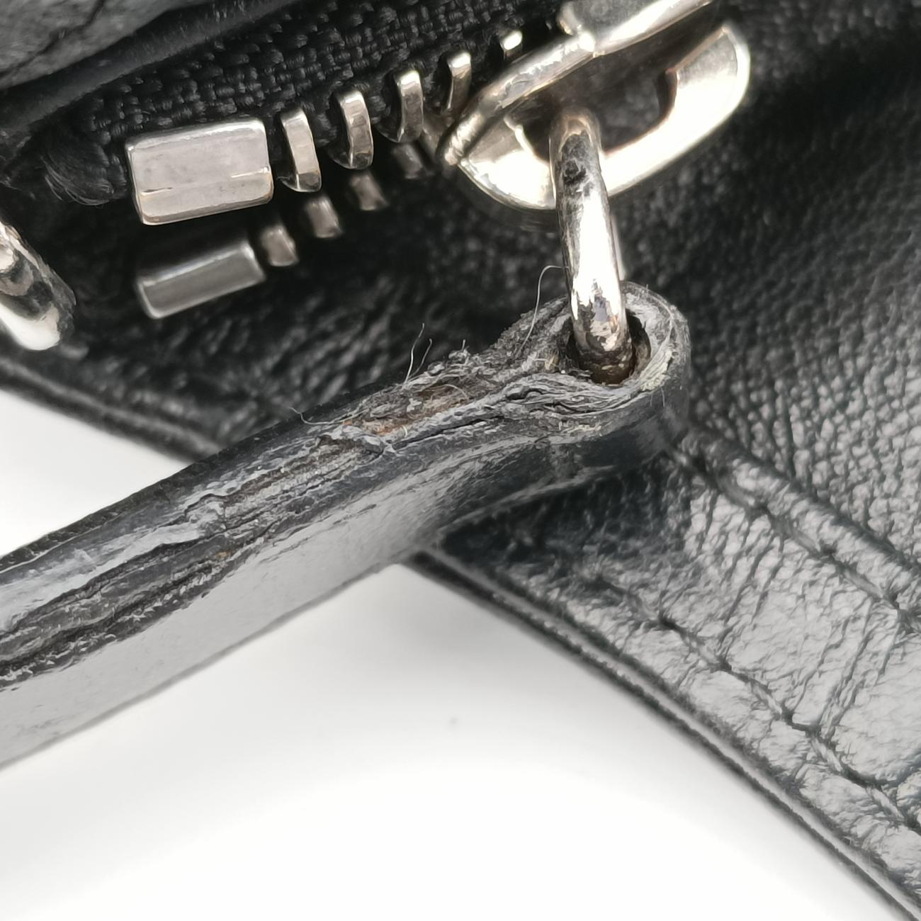 Pre-owned Christian Dior granville Black lambskin  handbag | stylenewstar