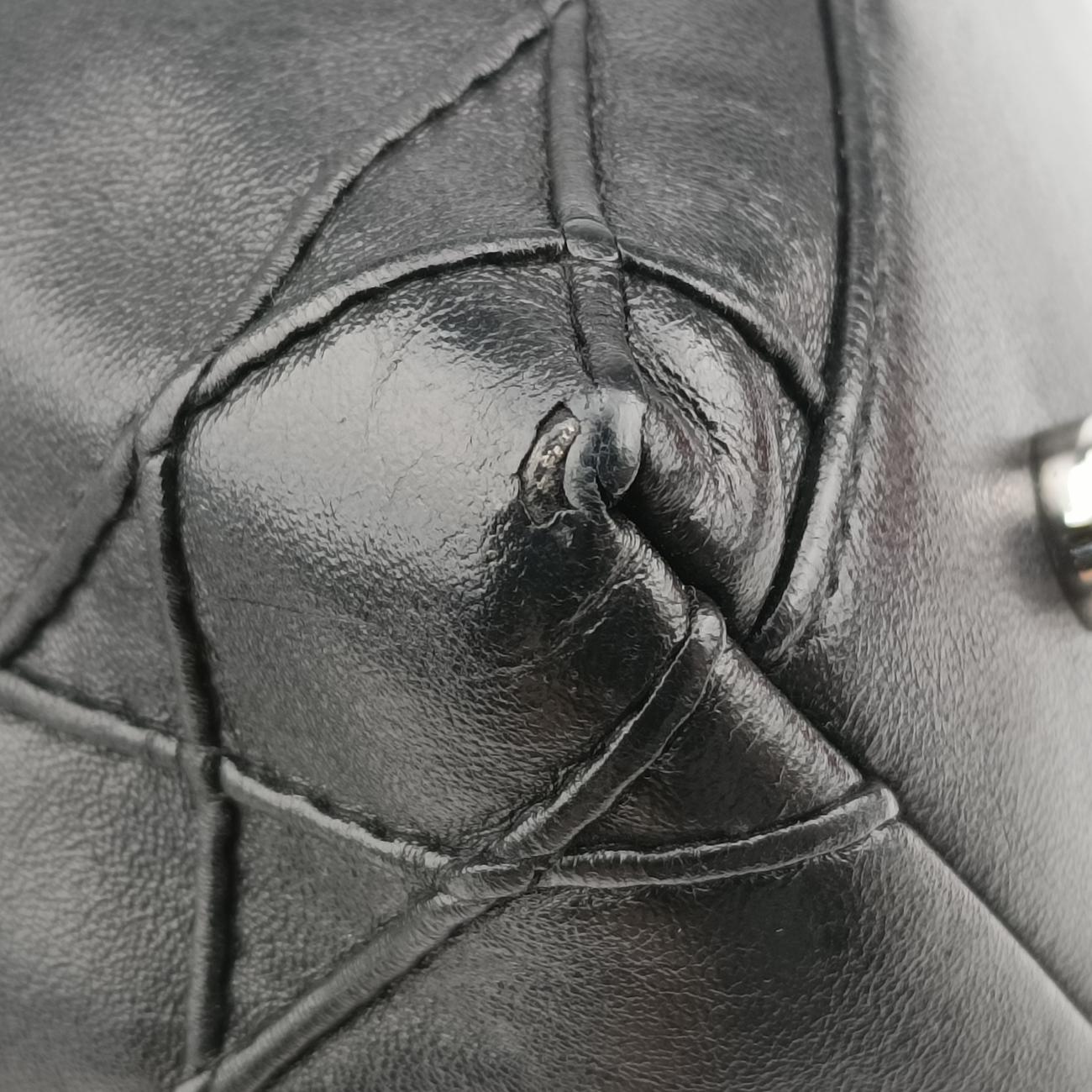 Pre-owned Christian Dior granville Black lambskin  handbag | stylenewstar