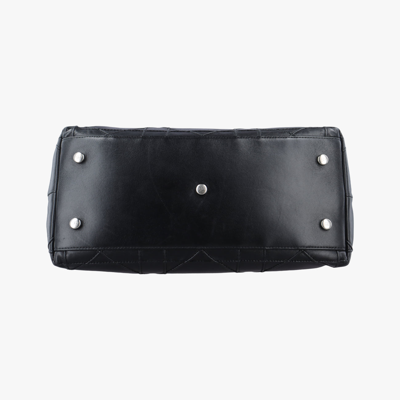 Pre-owned Christian Dior granville Black lambskin  handbag | stylenewstar