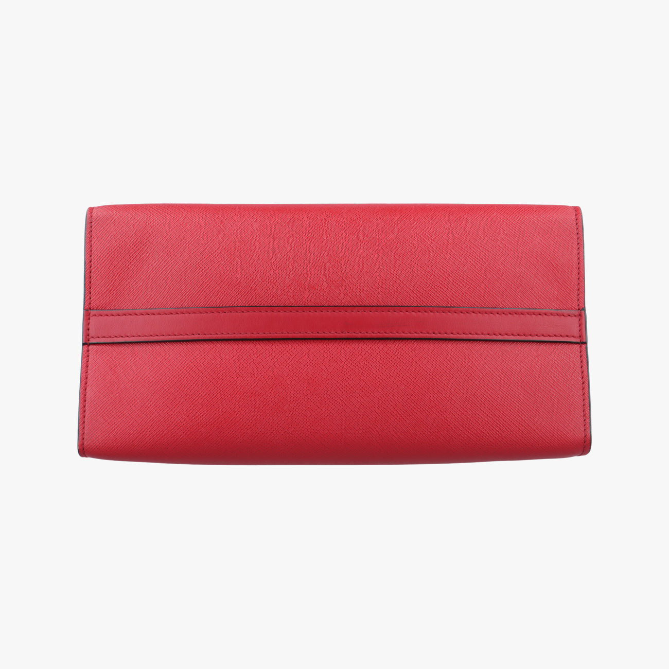 Pre-owned Prada Paradigm Bag Red saffiano leather  shoulderbag | stylenewstar