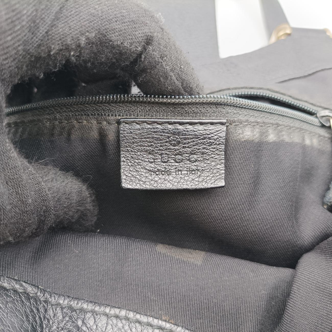 Pre-owned Gucci GG canvas Black x Red x Green canvas 211936 handbag | stylenewstar