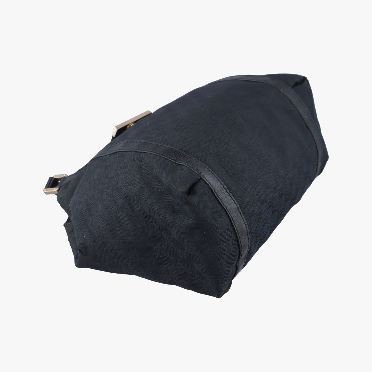 Pre-owned Gucci GG canvas Black x Red x Green canvas 211936 handbag | stylenewstar