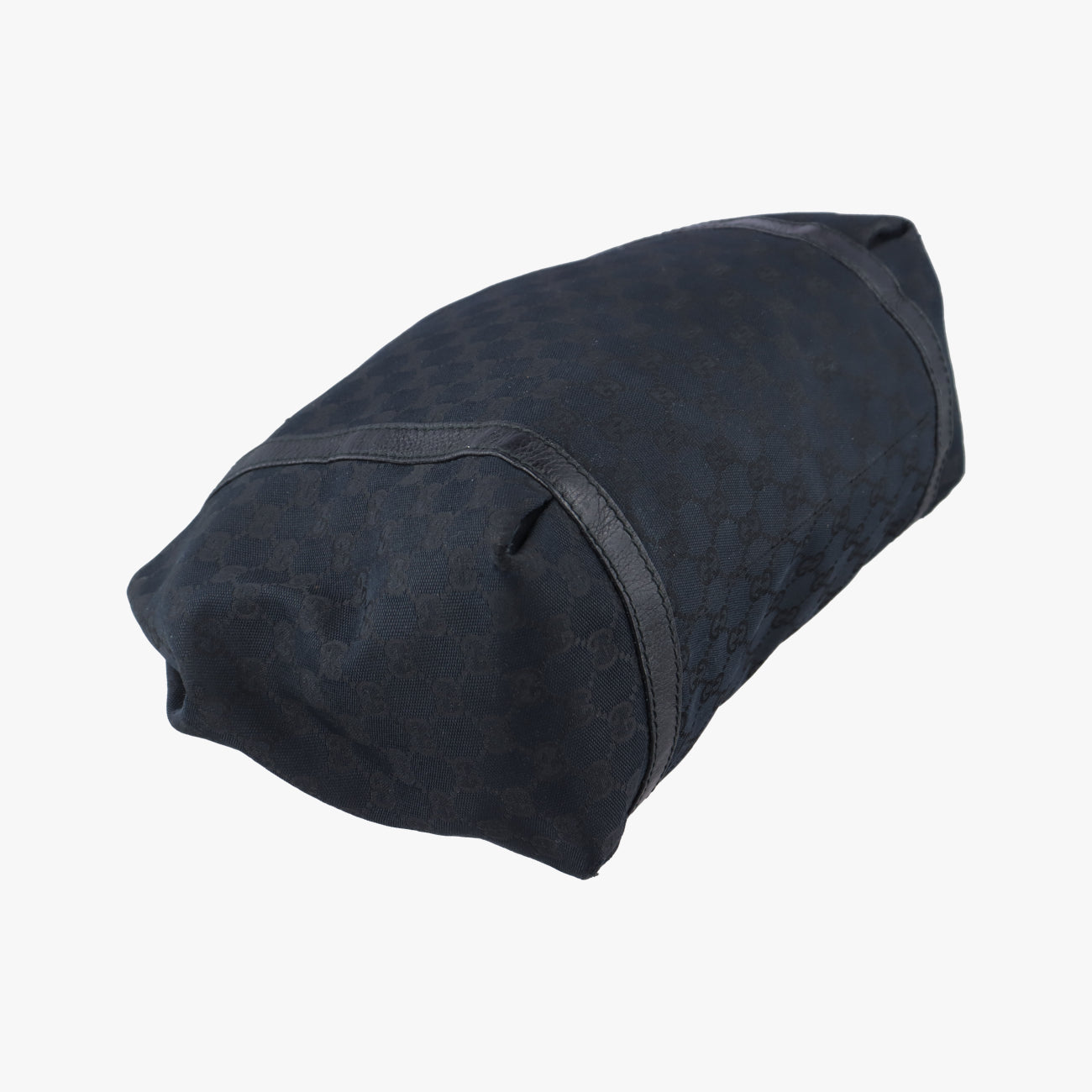 Pre-owned Gucci GG canvas Black x Red x Green canvas 211936 handbag | stylenewstar