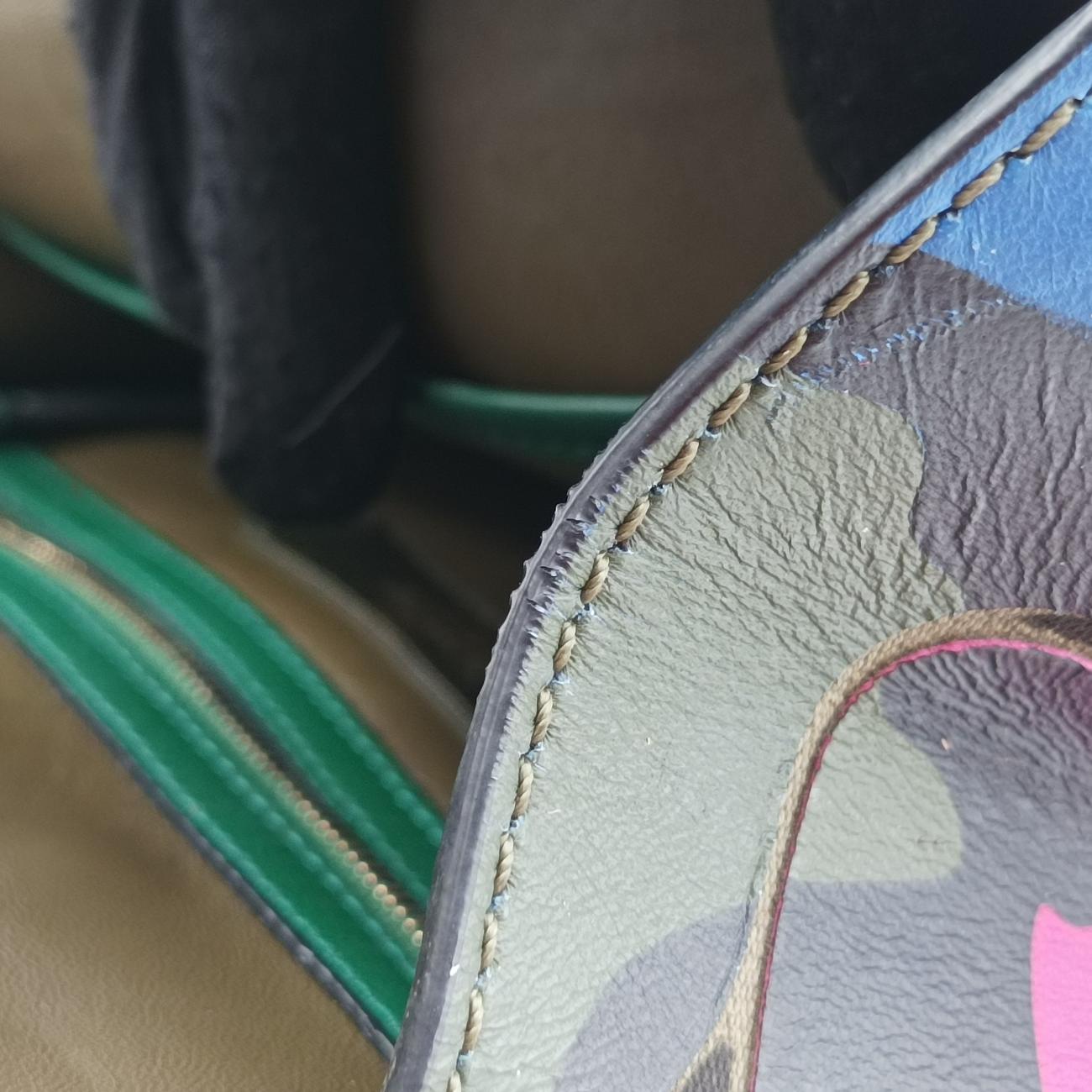 Pre-owned Valentino Rockstud Glam Lock Multicolour leather  shoulderbag | stylenewstar