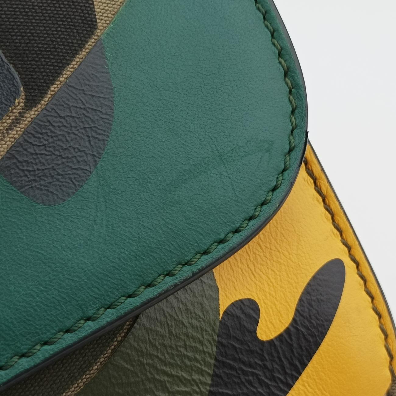 Pre-owned Valentino Rockstud Glam Lock Multicolour leather  shoulderbag | stylenewstar