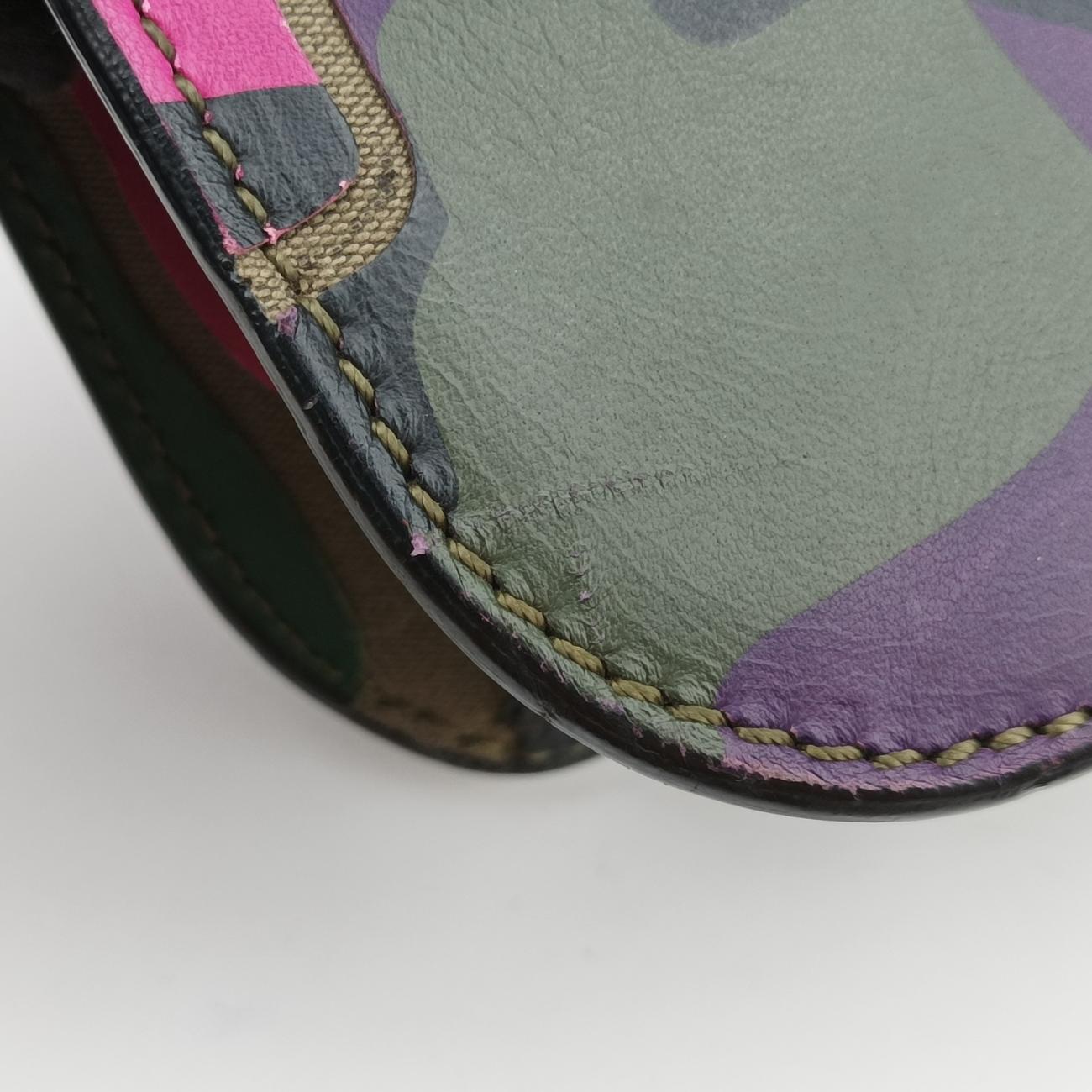 Pre-owned Valentino Rockstud Glam Lock Multicolour leather  shoulderbag | stylenewstar