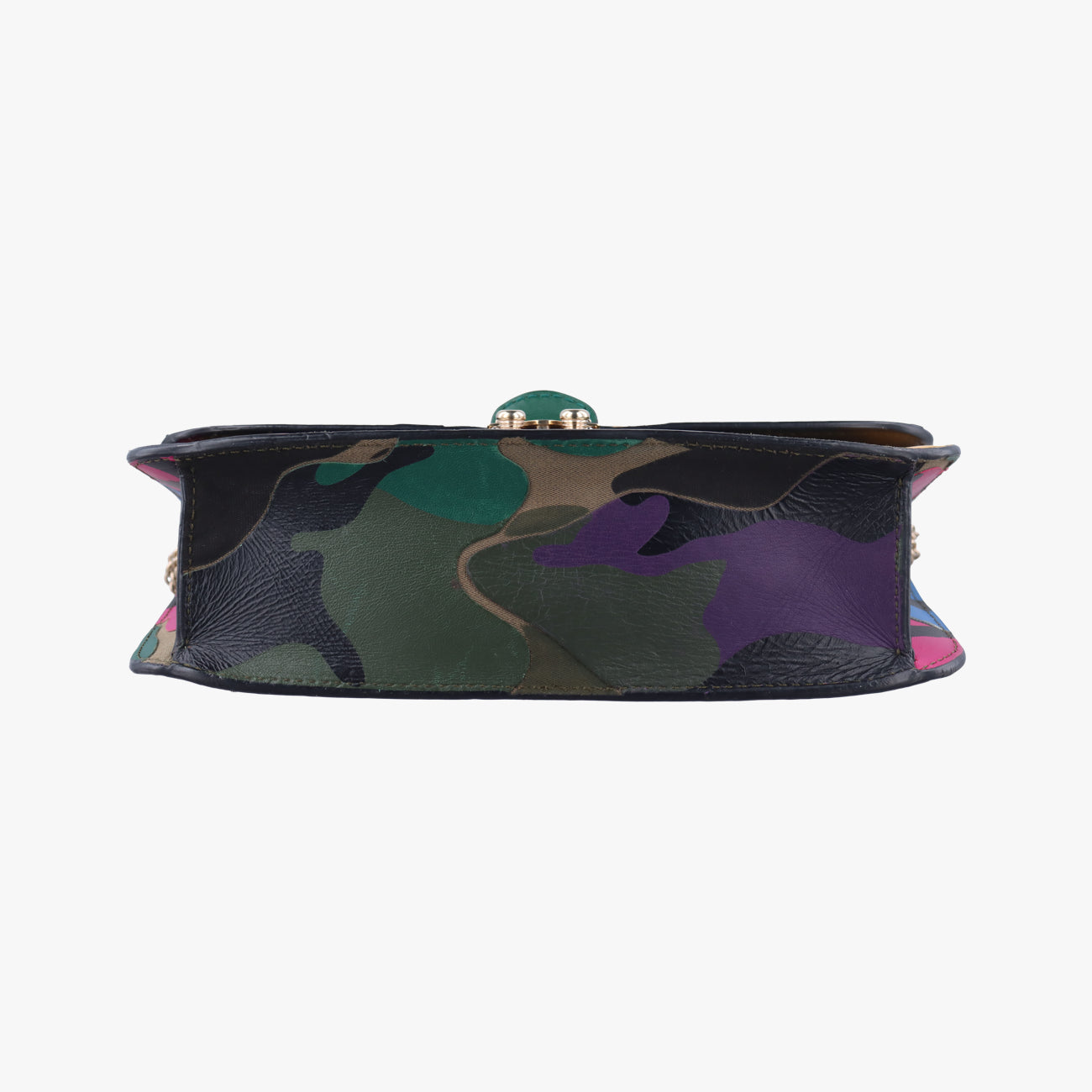 Pre-owned Valentino Rockstud Glam Lock Multicolour leather  shoulderbag | stylenewstar