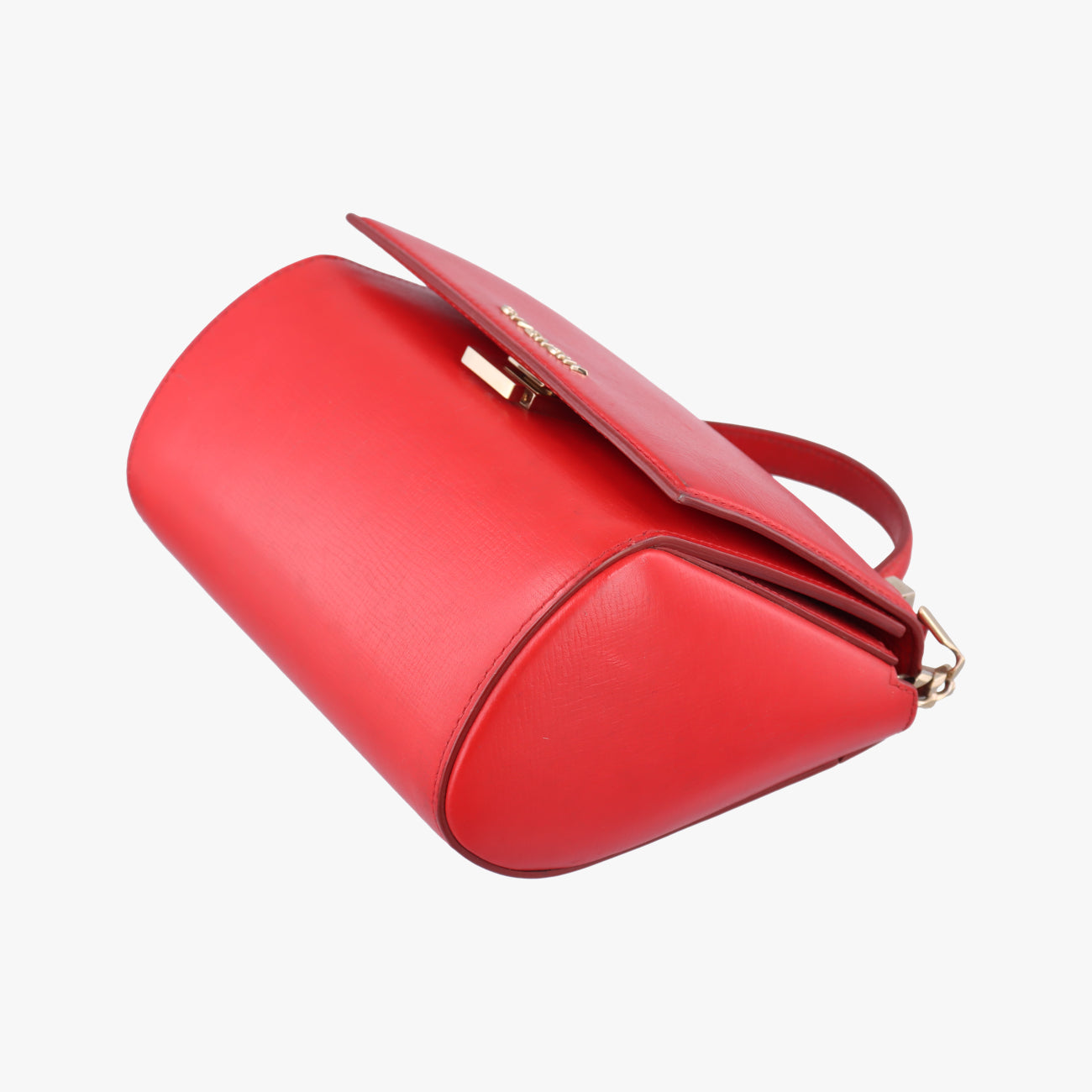 Pre-owned Givenchy Pandora Red Leather  shoulderbag | stylenewstar